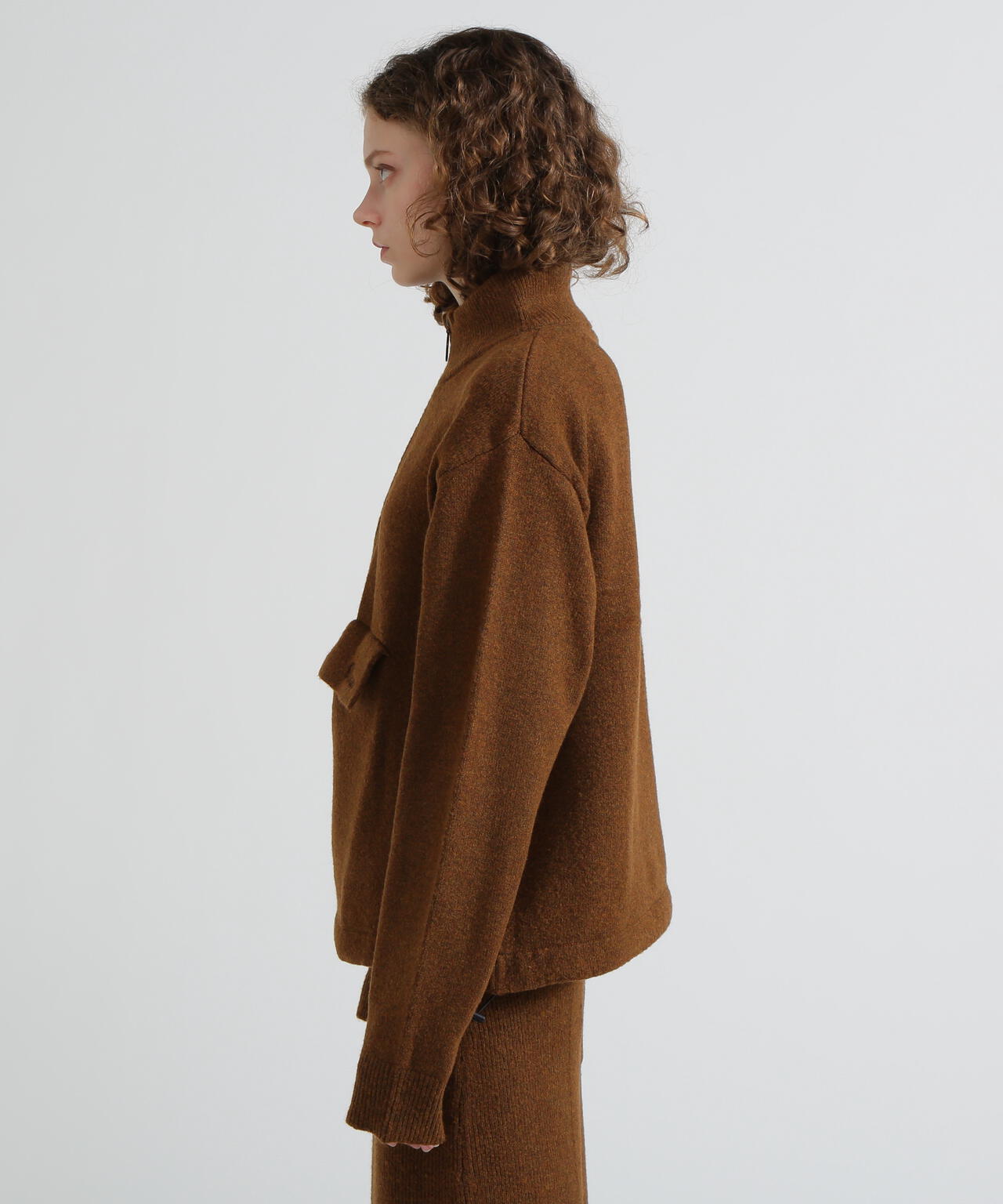 直営店限定》SHAGGY STAND PULLOVER KNIT/シャギーニット | AVIREX