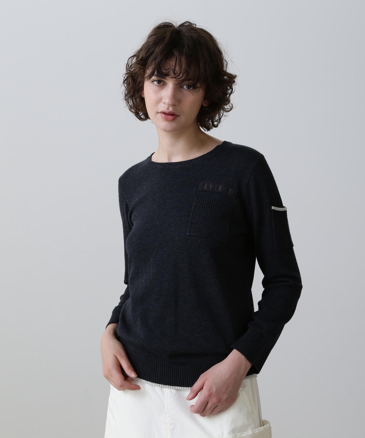 アヴィレックス（AVIREX）/FATIGUE KNIT TOPS／ファティーグニットトップス FATIGUE KNIT TOPS/ファティーグニットトップス | AVIREX