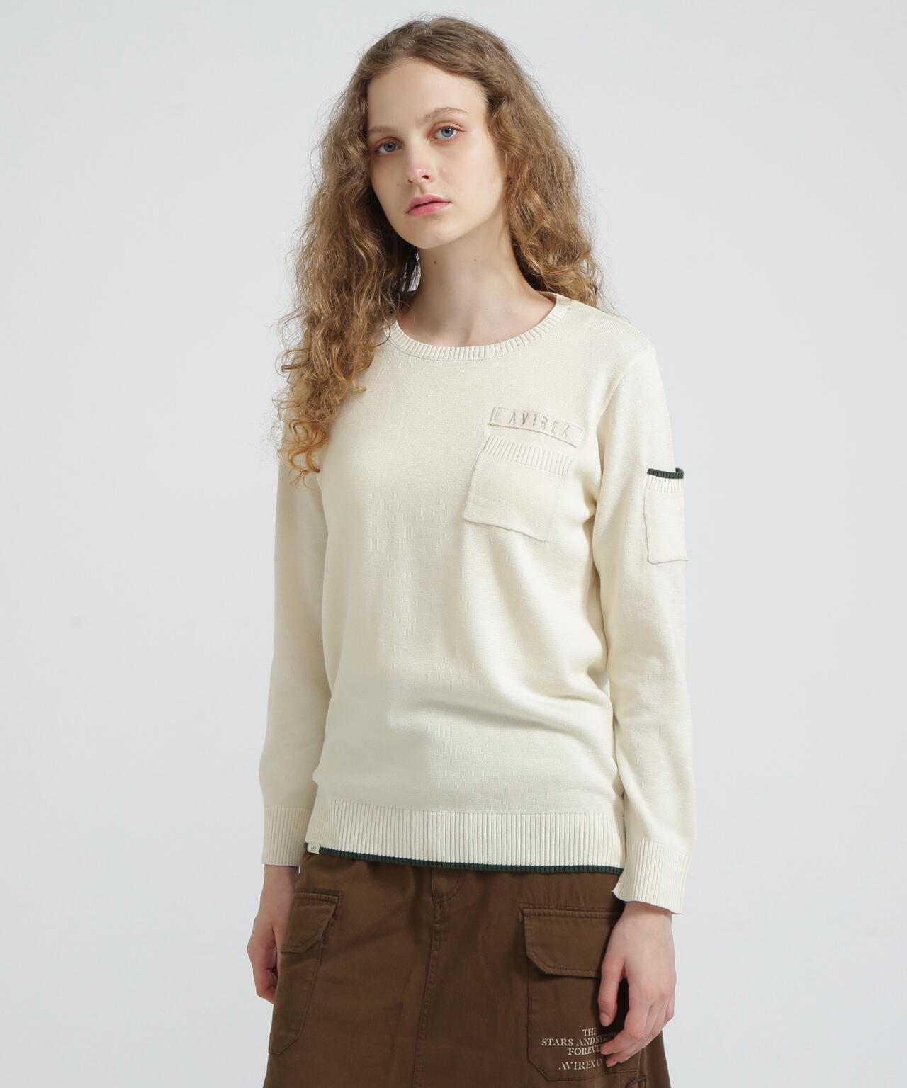 FATIGUE KNIT TOPS/ファティーグニットトップス | AVIREX