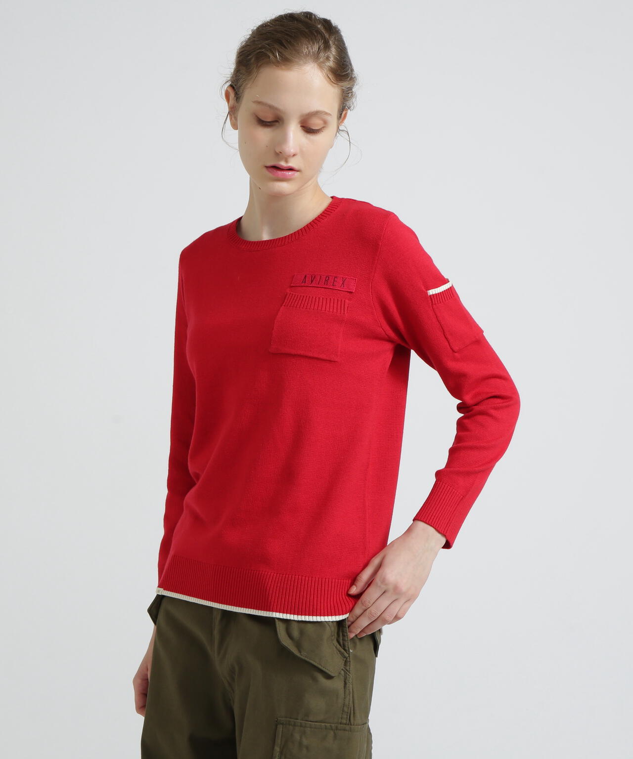 FATIGUE KNIT TOPS/ファティーグニットトップス | AVIREX