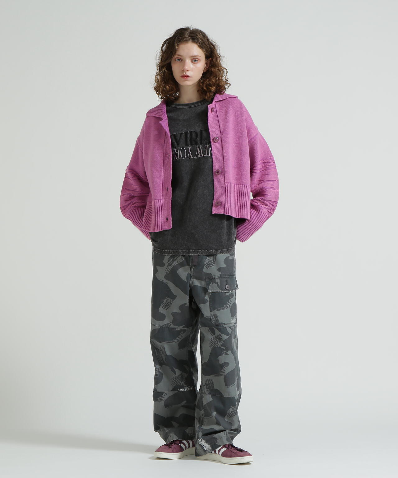 直営店限定》GARMENTDYED CARDIGAN | AVIREX（アヴィレックス