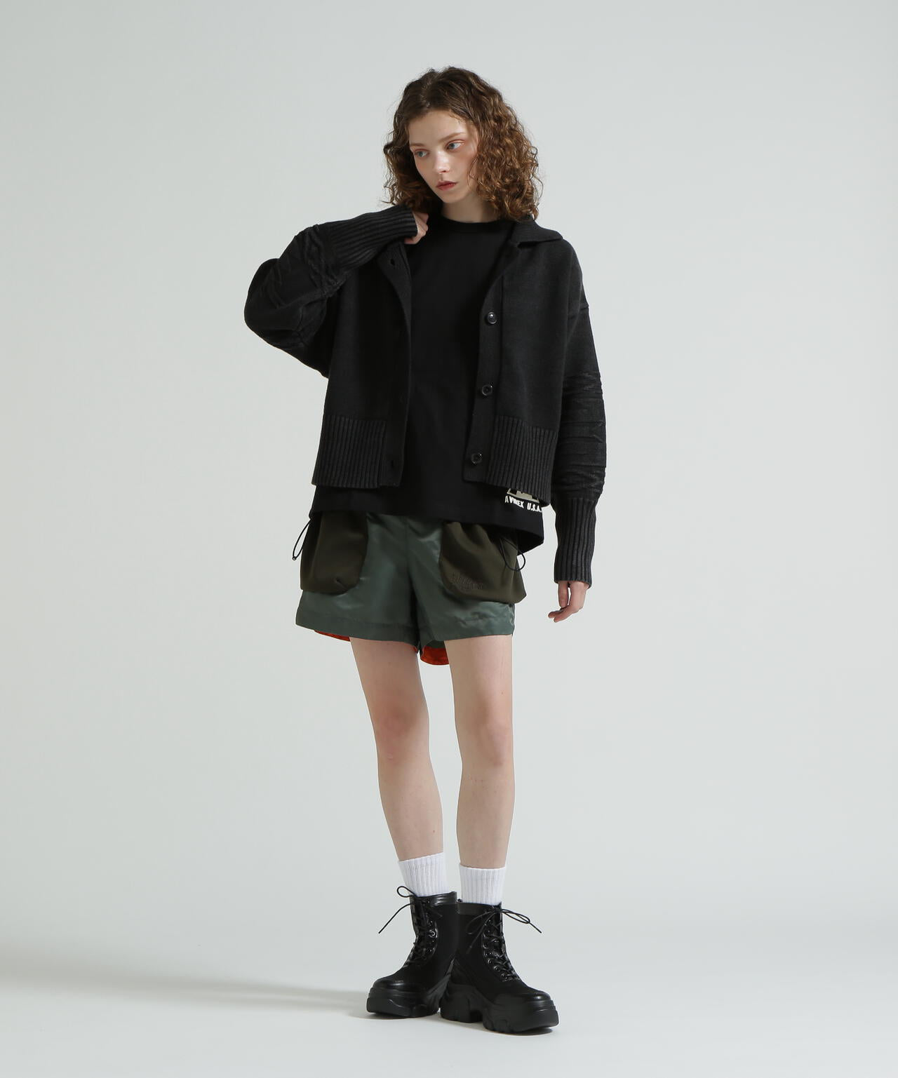 直営店限定》GARMENTDYED CARDIGAN | AVIREX（アヴィレックス