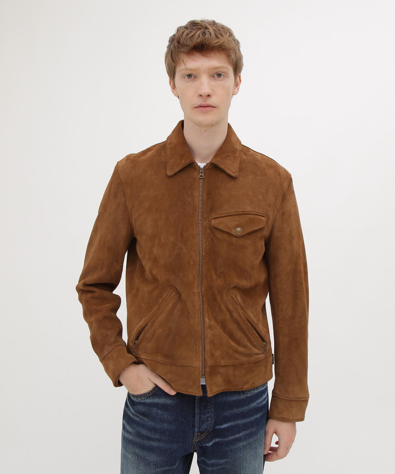 GOAT SUEDE SPORTS JACKET