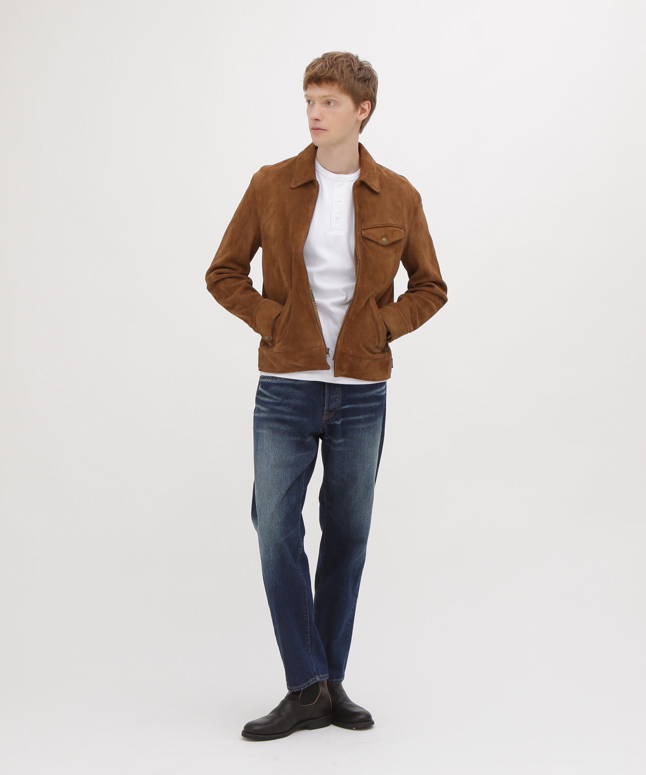 GOAT SUEDE SPORTS JACKET