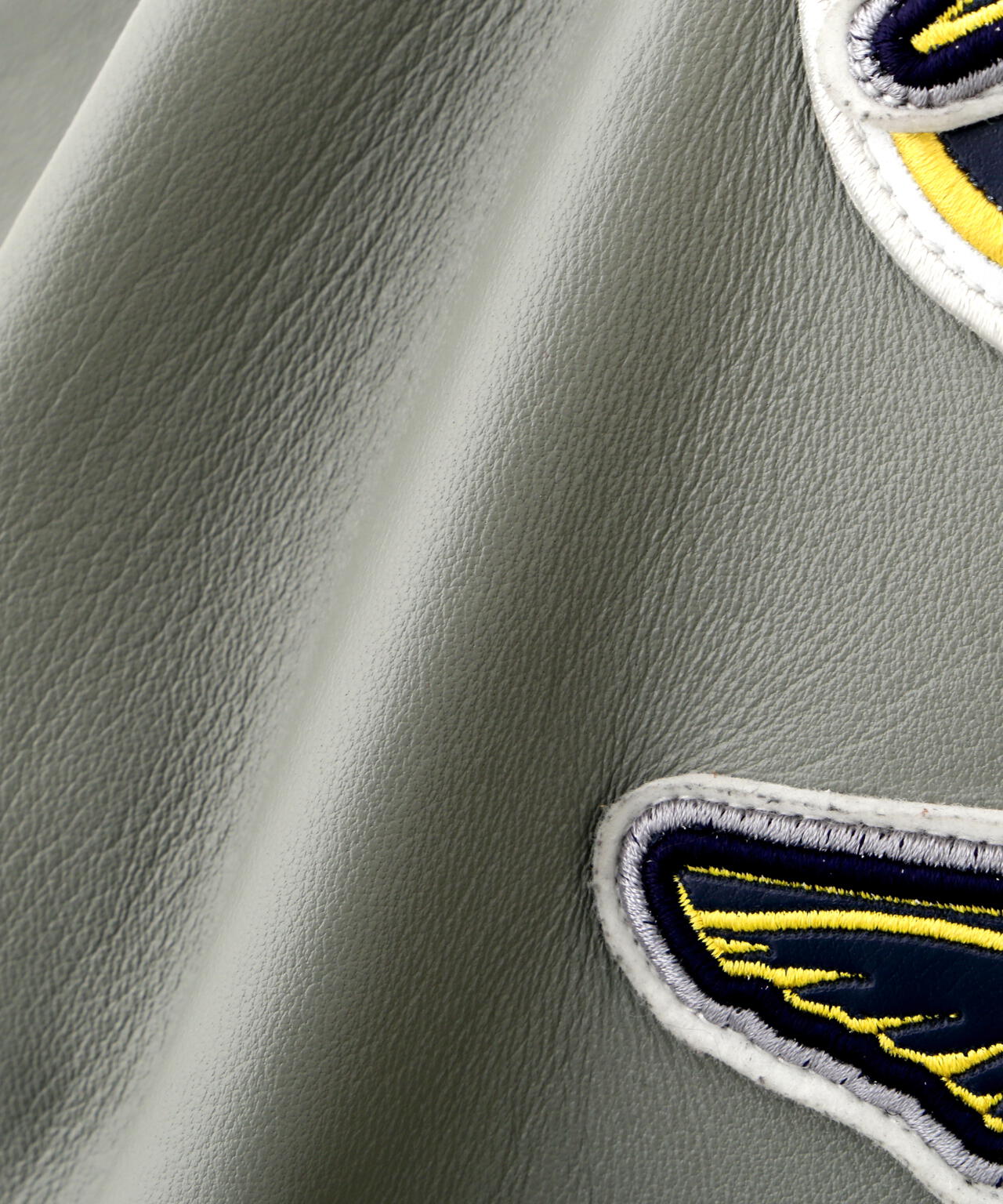 《50th Anniversary》GRAPHIC VARSITY LEATHER JACKET