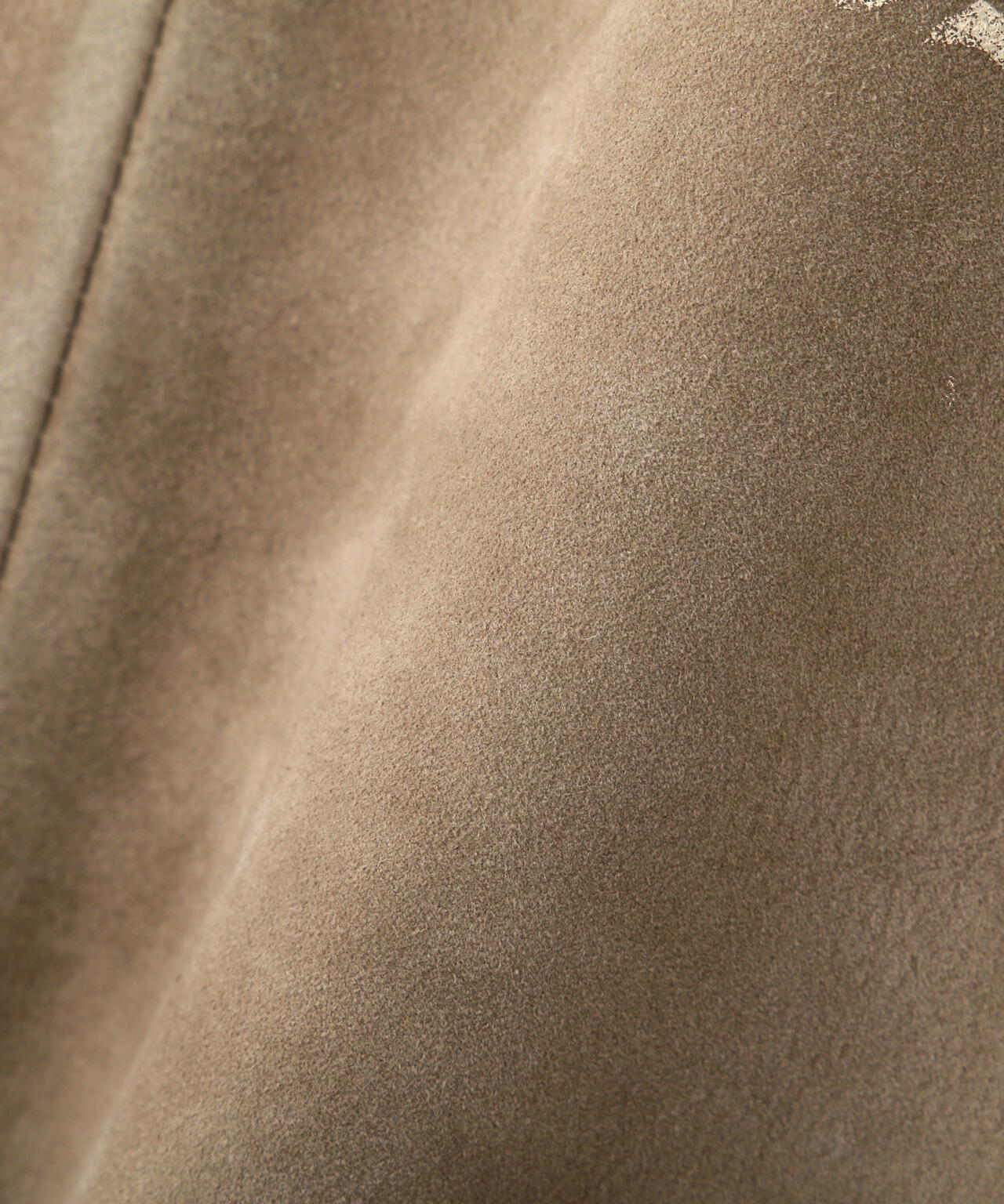 RESTORE COLLECTION》SHEEP SUEDE TRACK JACKET ”HISTORY GRAPHIC