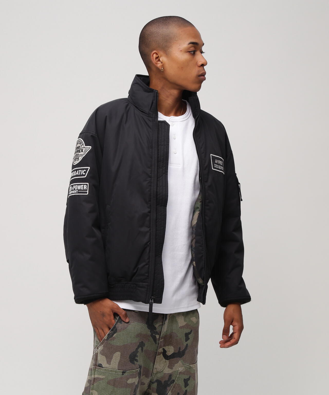 AVIREX アビレックス　ブルゾン 50th Anniversary》NYLON STAND BLOUSON | AVIREX（アヴィレックス