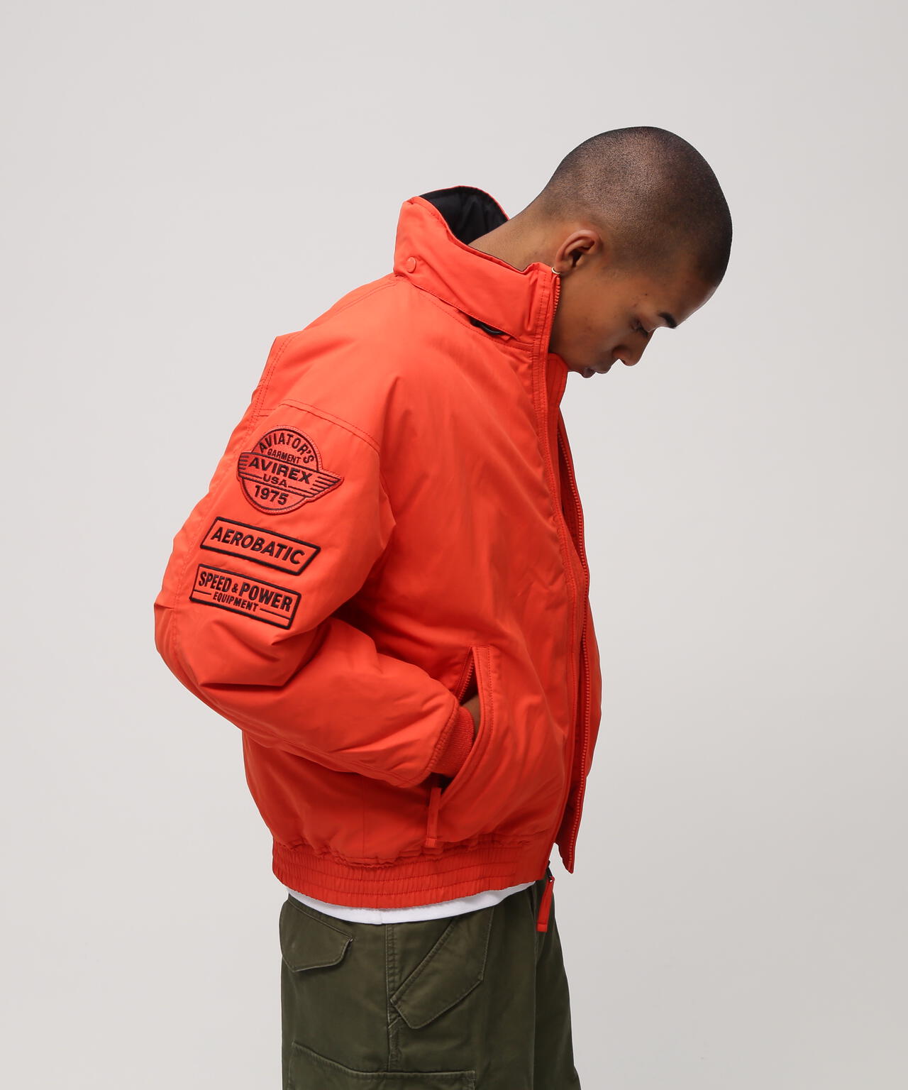 50th Anniversary》NYLON STAND BLOUSON | AVIREX(アヴィレックス 50th Anniversary》NYLON STAND BLOUSON | AVIREX(アヴィレックス