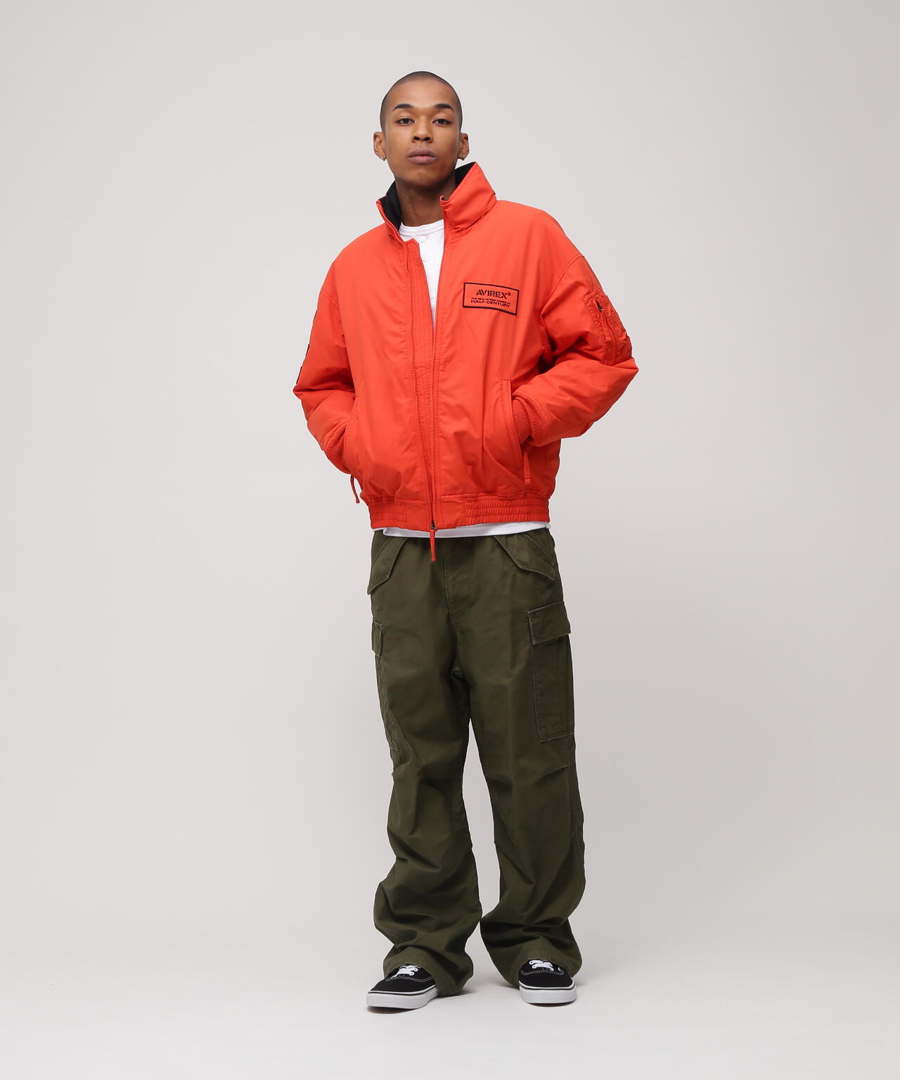 50th Anniversary》NYLON STAND BLOUSON | AVIREX（アヴィレックス