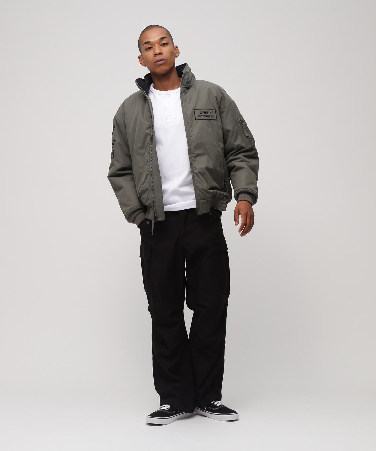 50th Anniversary》NYLON STAND BLOUSON | AVIREX（アヴィレックス