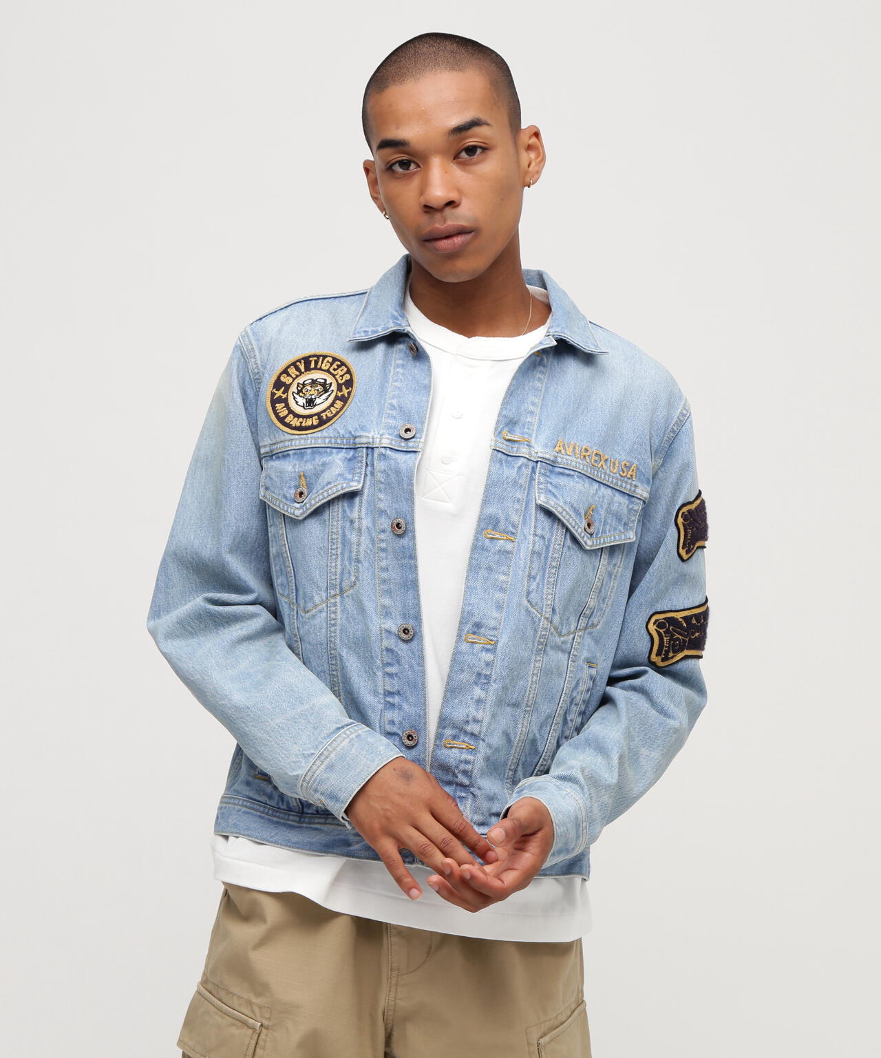 A.A.R.C》DENIM JACKET ”CHAMPION CUSTOM” | AVIREX（アヴィレックス