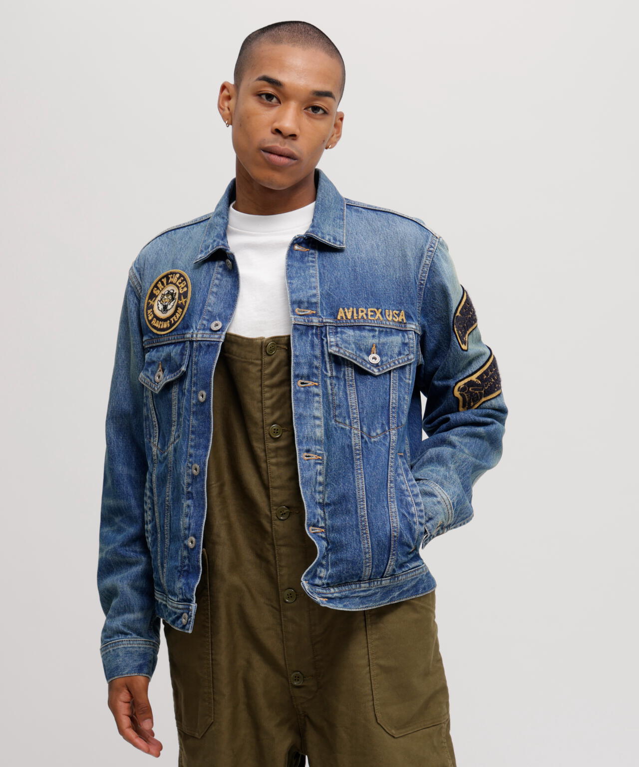 A.A.R.C》DENIM JACKET ”CHAMPION CUSTOM” | AVIREX（アヴィレックス