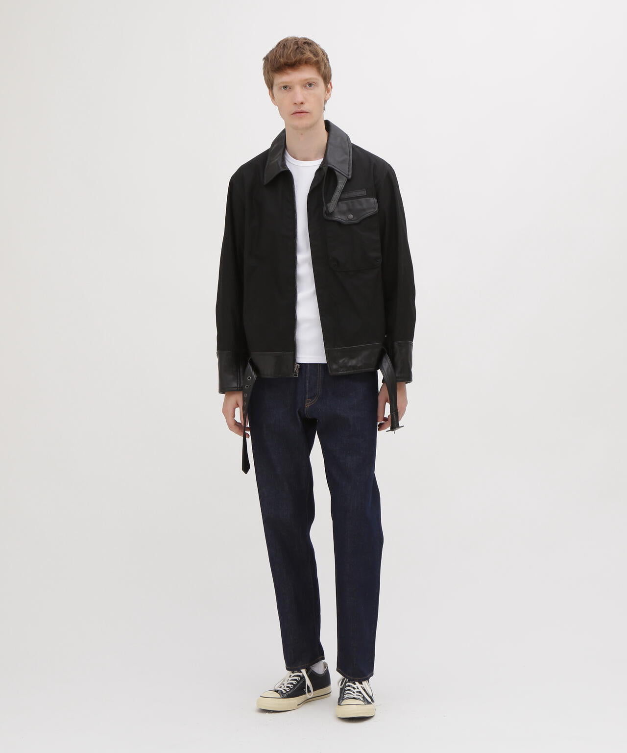 ジャケット・アウター CONFECT military 1B jacket Black MILITARY FABRIC B-1 CUSTOMS | AVIREX（アヴィレックス） ｜【公式