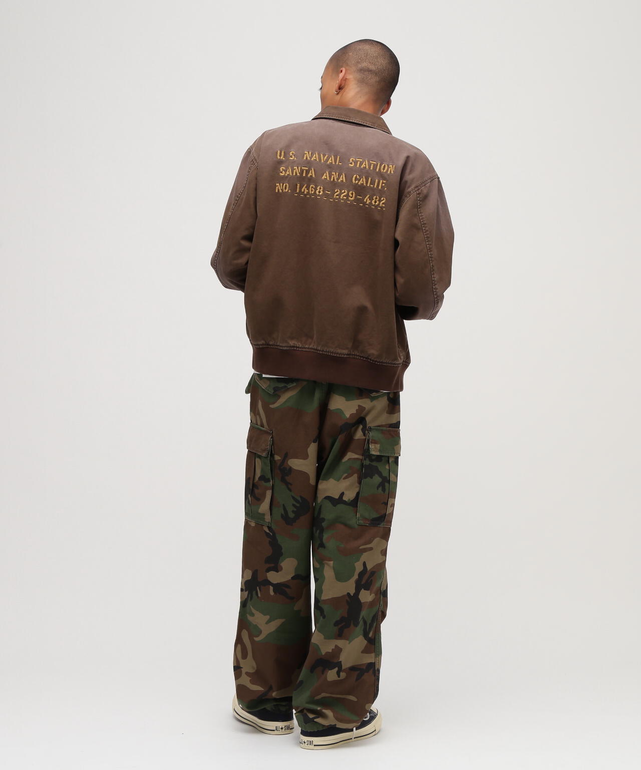 《RESTORE COLLECTION》MILITARY COTTON UTILITY JACKET
