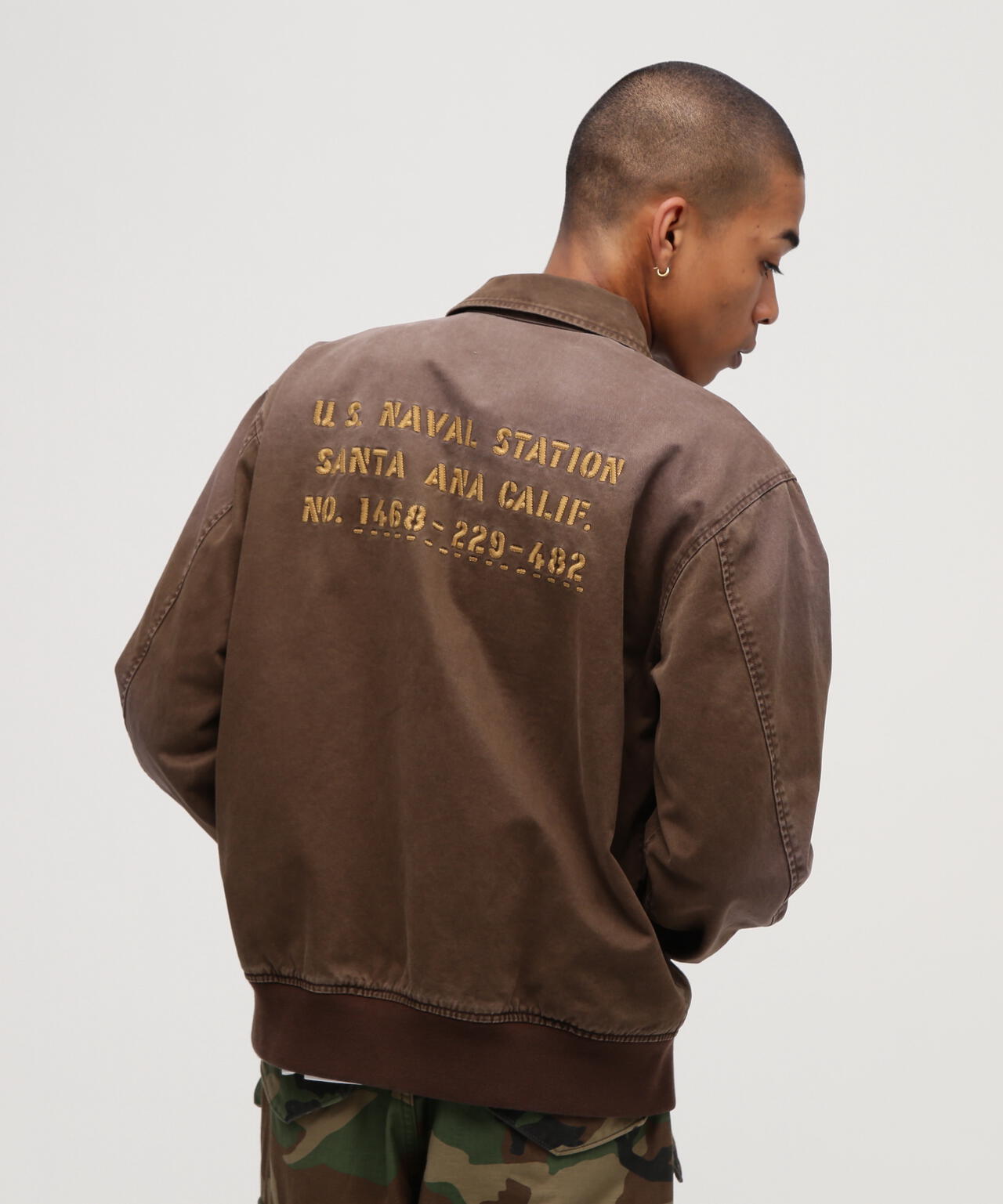 《RESTORE COLLECTION》MILITARY COTTON UTILITY JACKET