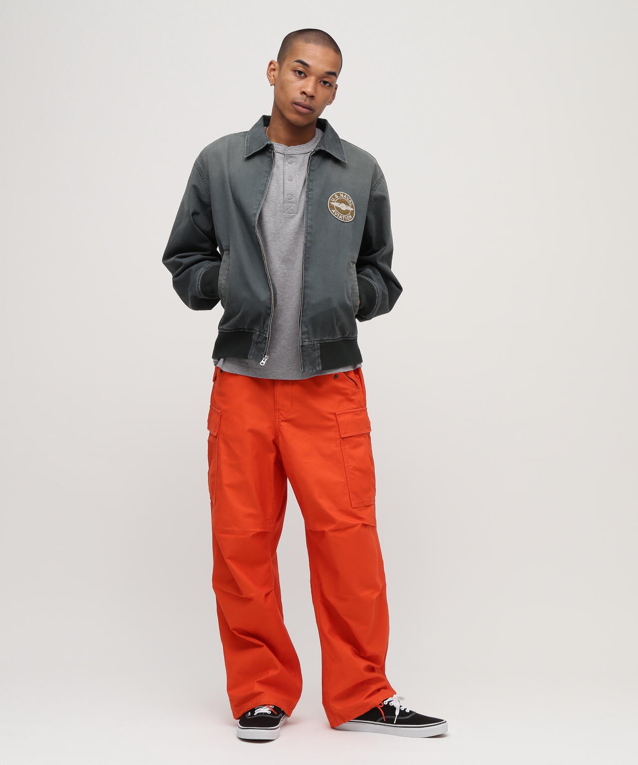 《RESTORE COLLECTION》MILITARY COTTON UTILITY JACKET