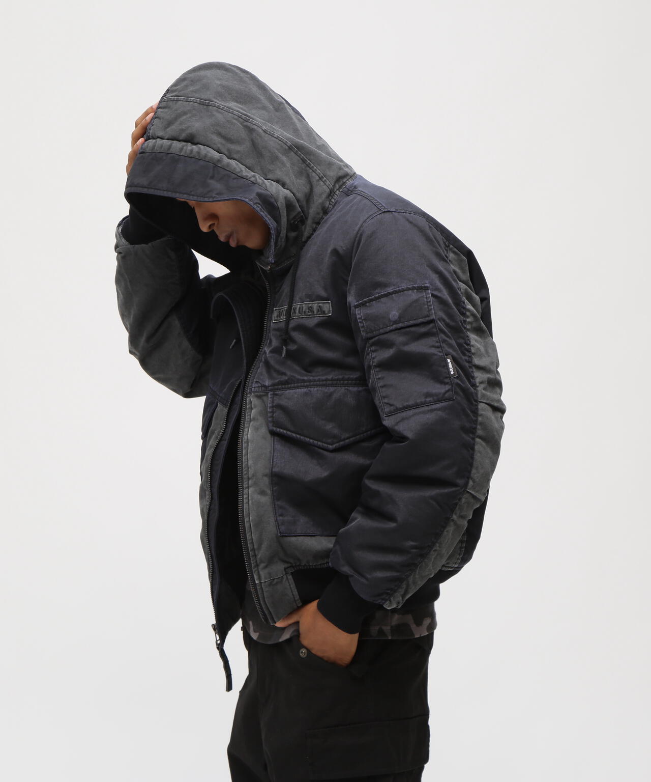 直営店限定》FADE HOOD JACKET | AVIREX（アヴィレックス） ｜【公式