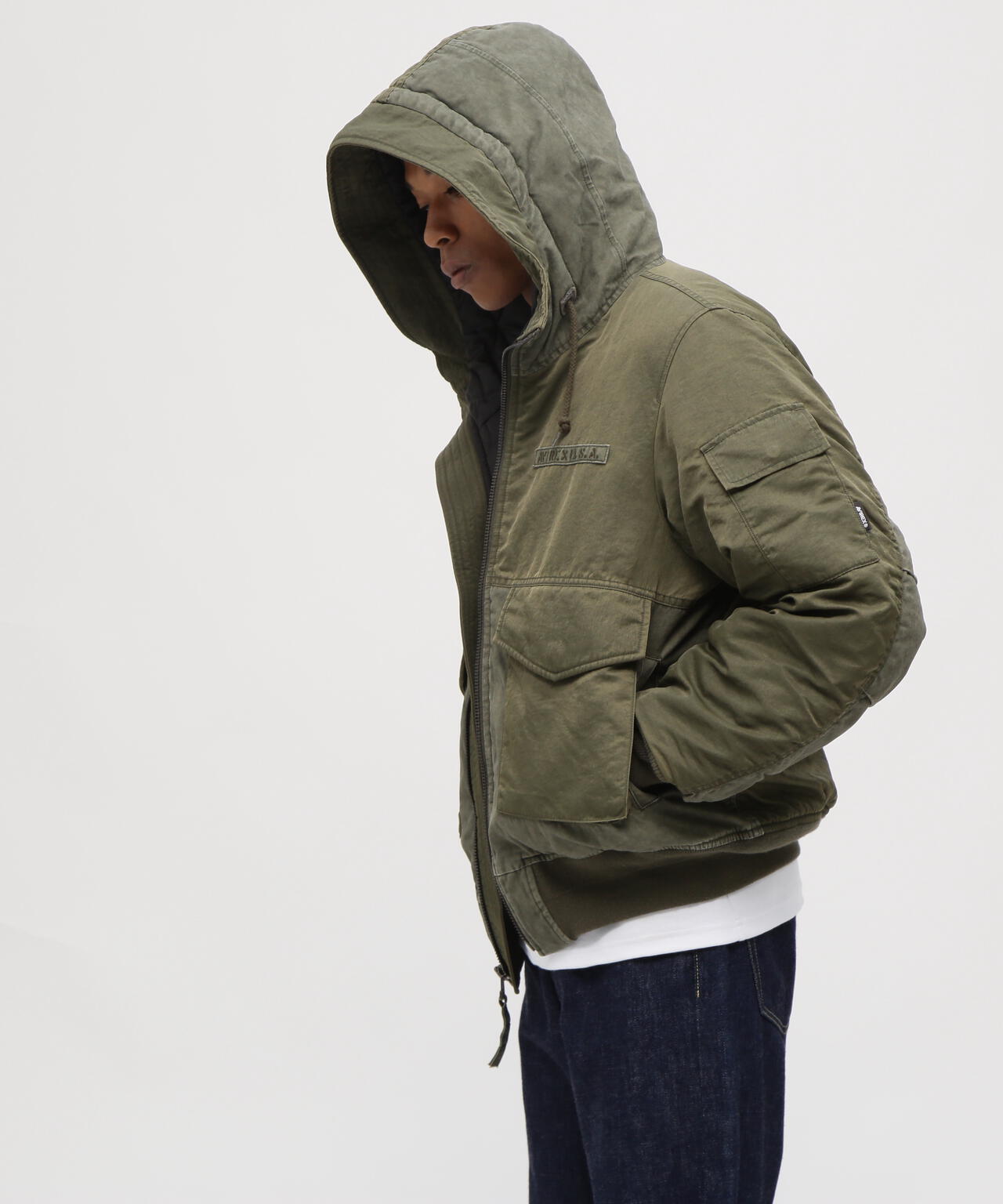 《直営店限定》FADE HOOD JACKET