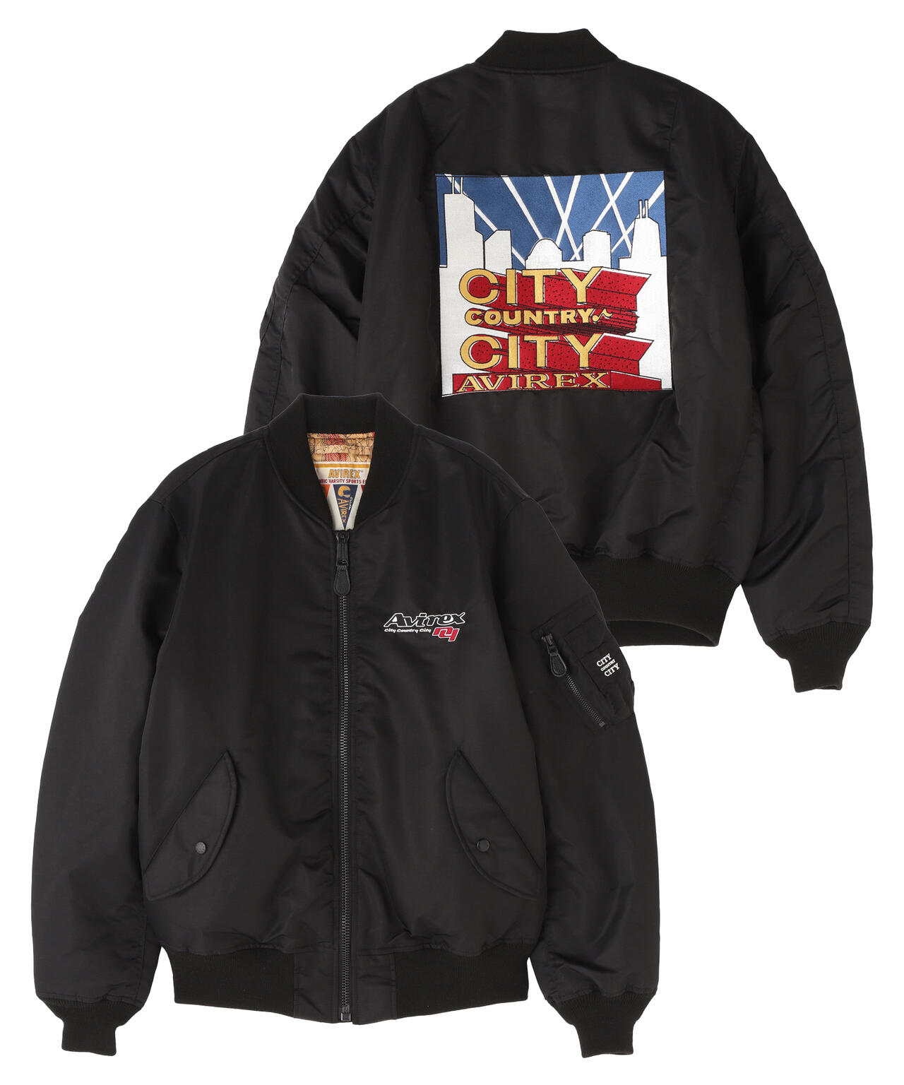 AVIREX × CITY COUNTRY CITY》SIGNATURE MA-1 | AVIREX