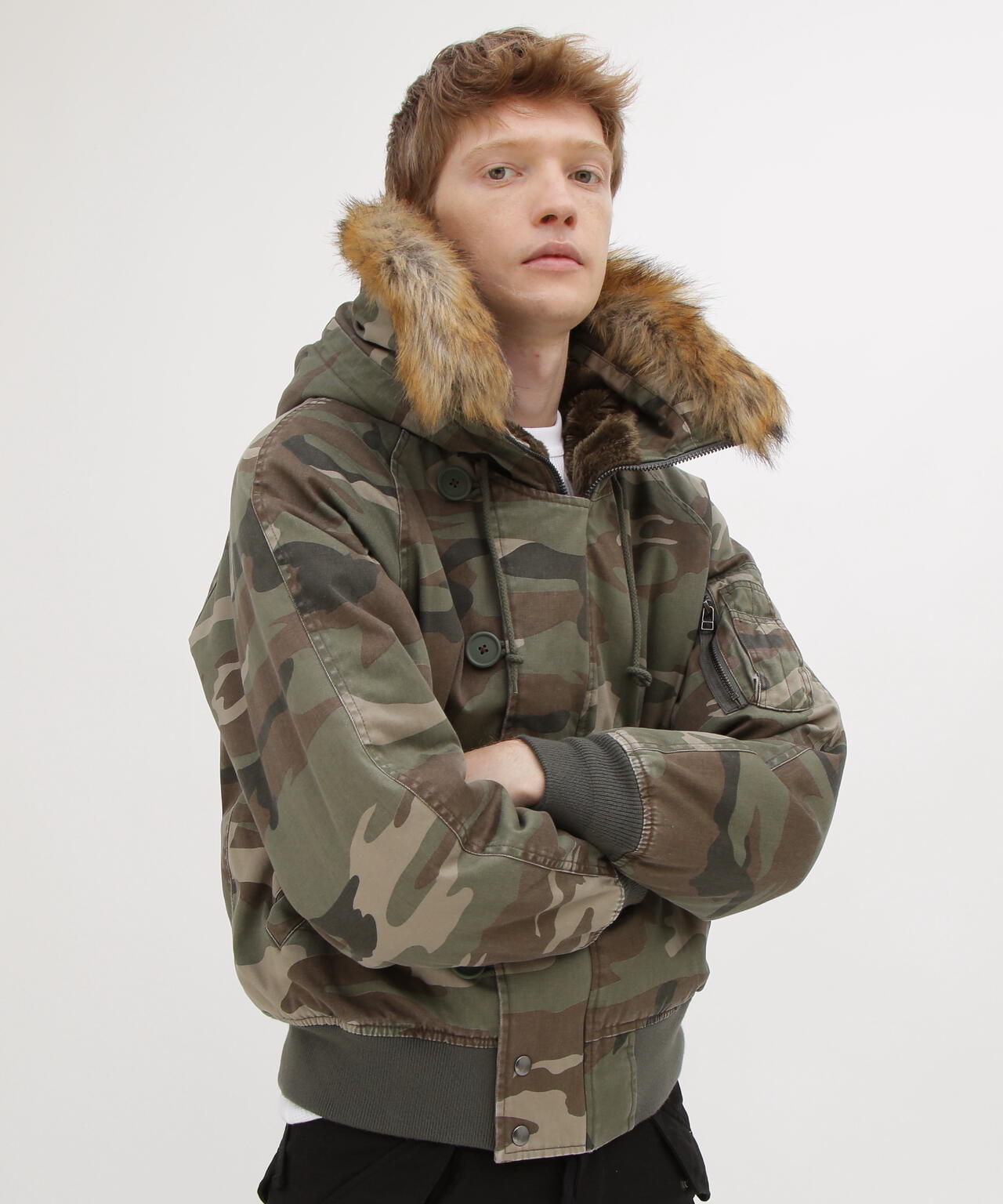 【N-2B XLサイズ】AVIREX N-2B フライトジャケット カモフラ WEB&DEPOT限定》CAMOUFLAGE N-2B | AVIREX（アヴィレックス） ｜【公式