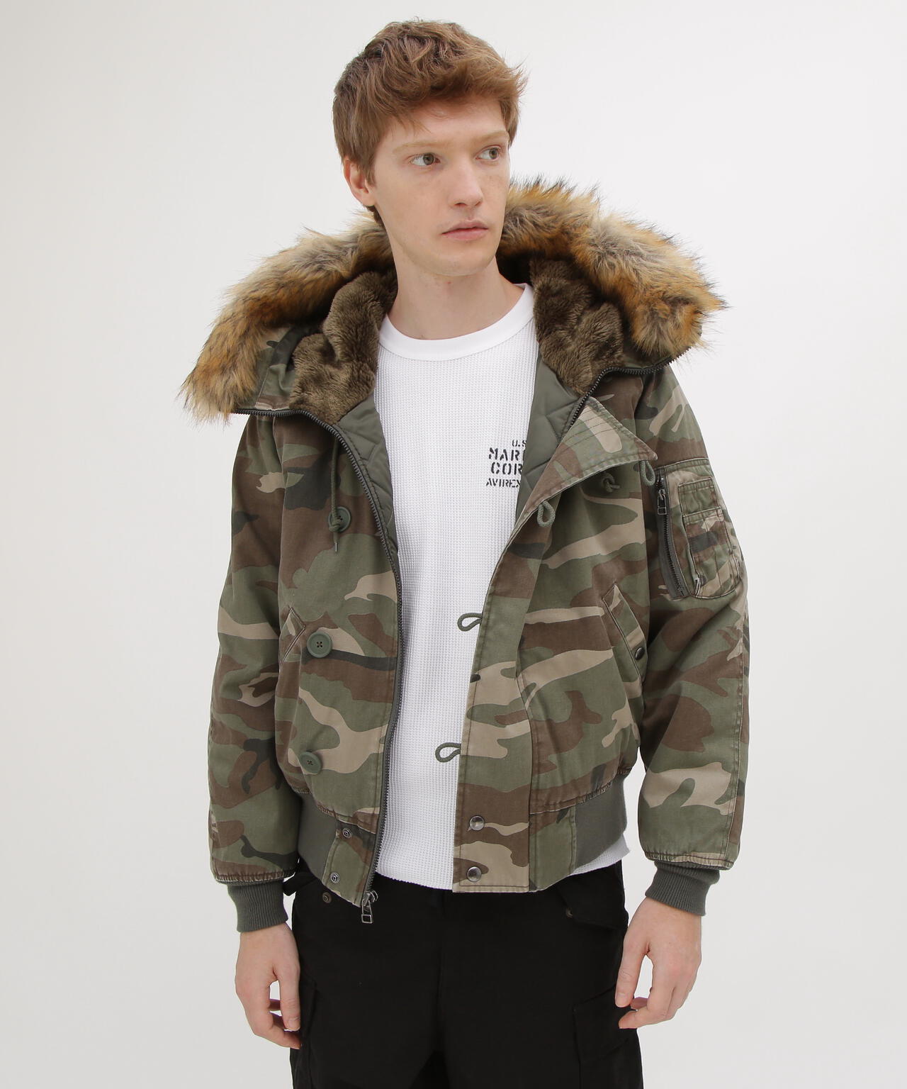 WEB&DEPOT限定》CAMOUFLAGE N-2B | AVIREX（アヴィレックス） ｜【公式