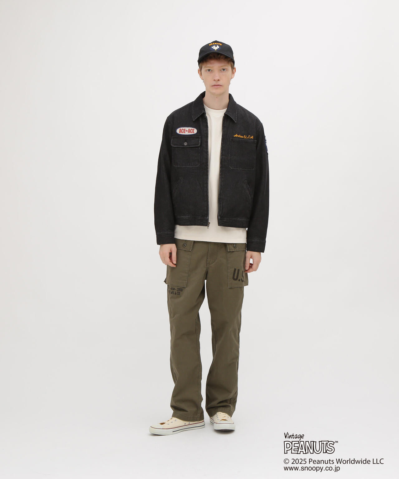 《AVIREX × PEANUTS》WORK JACKET