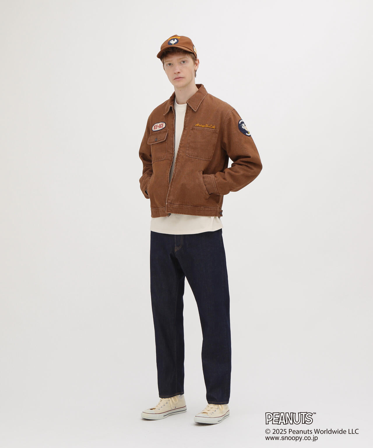 《AVIREX × PEANUTS》WORK JACKET