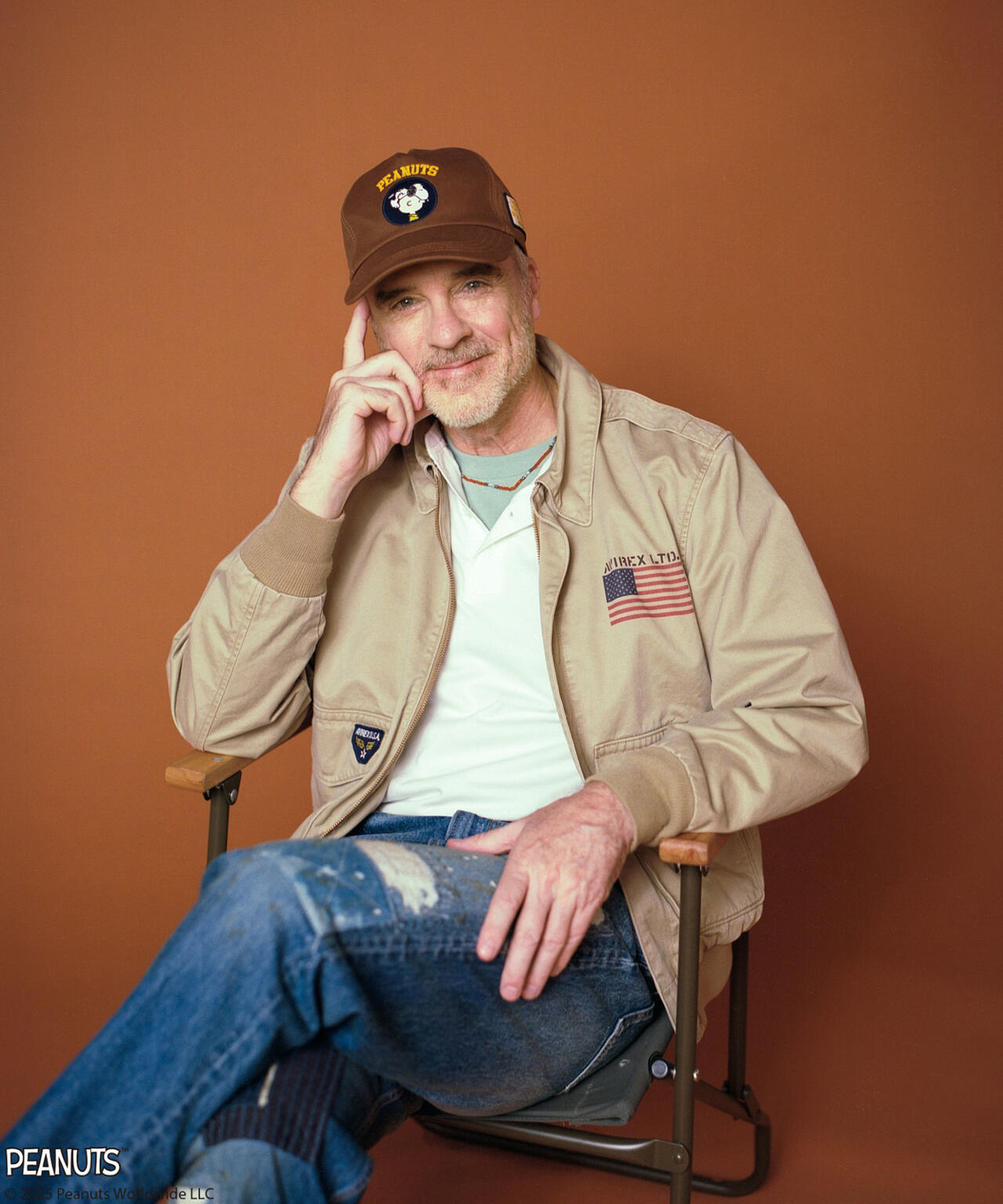 《AVIREX × PEANUTS》COTTON A-2 ”FLYING ACE”