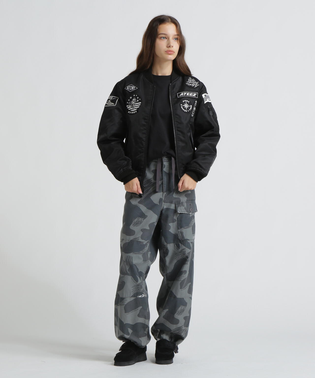 AVIREX × ATEEZ / REVERSIBLE MA-1