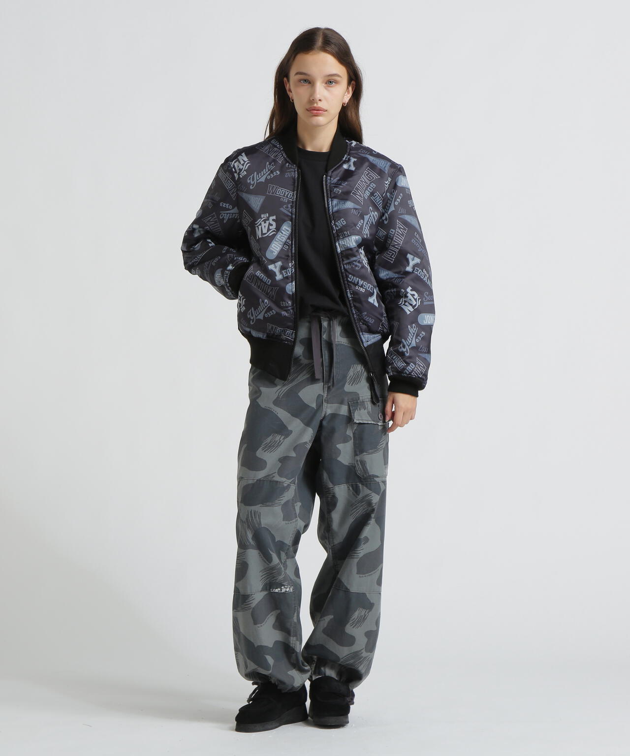 AVIREX × ATEEZ / REVERSIBLE MA-1