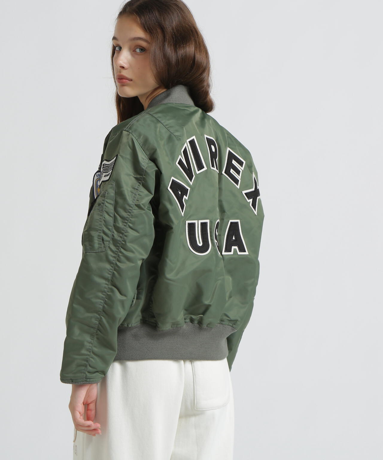 AVIREX × ATEEZ / REVERSIBLE MA-1