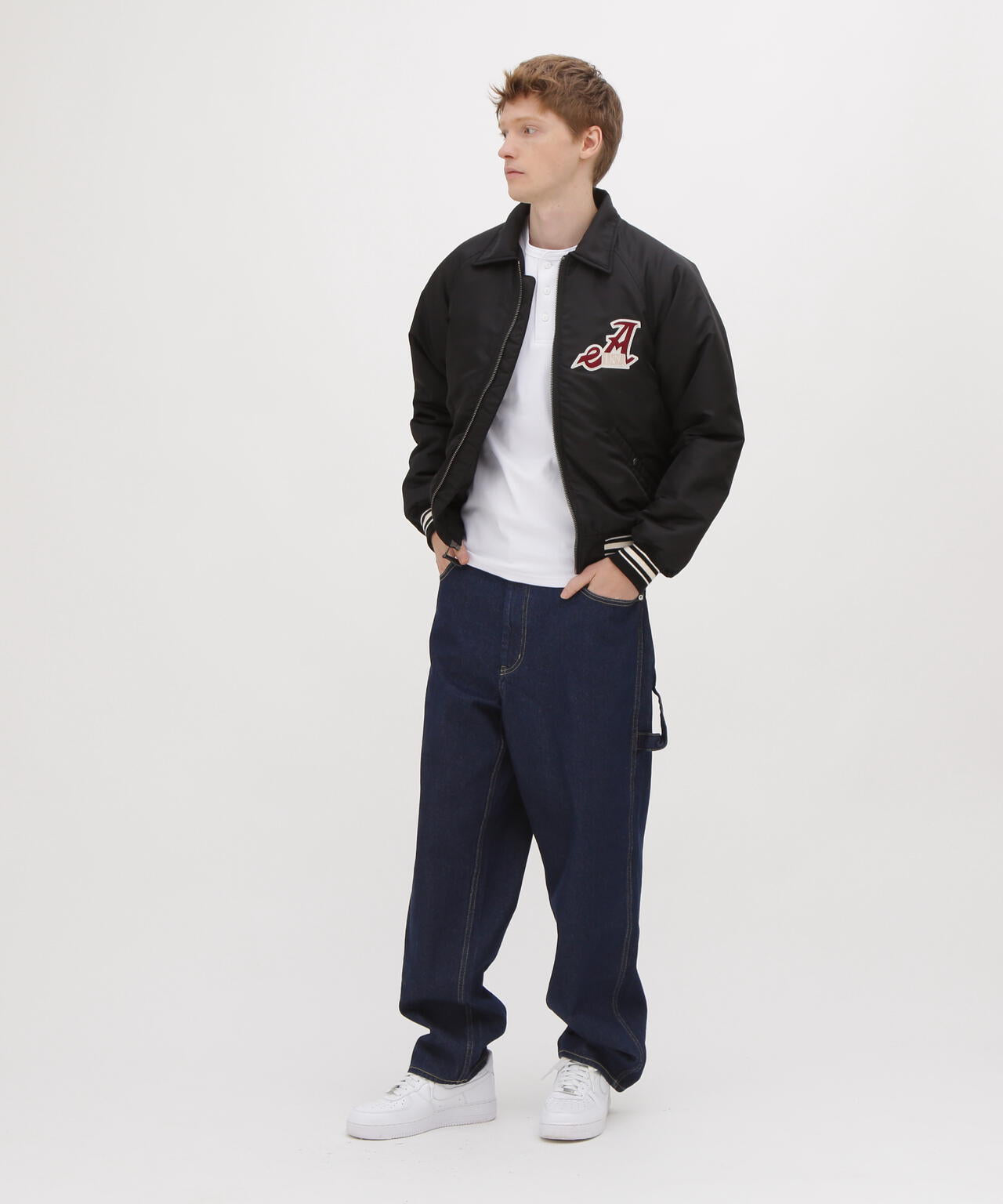 WEB&DEPOT限定》NYLON VARSITY JACKET | AVIREX（アヴィレックス