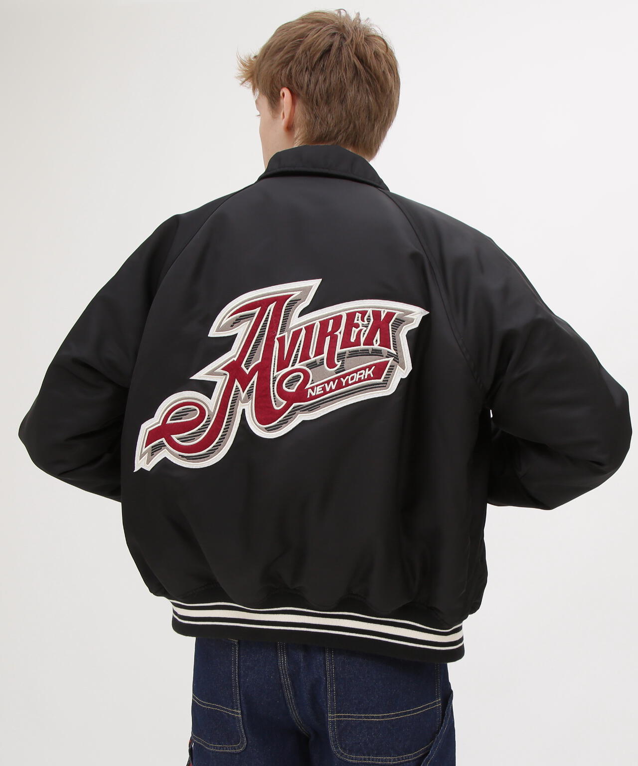 WEB&DEPOT限定》NYLON VARSITY JACKET | AVIREX（アヴィレックス