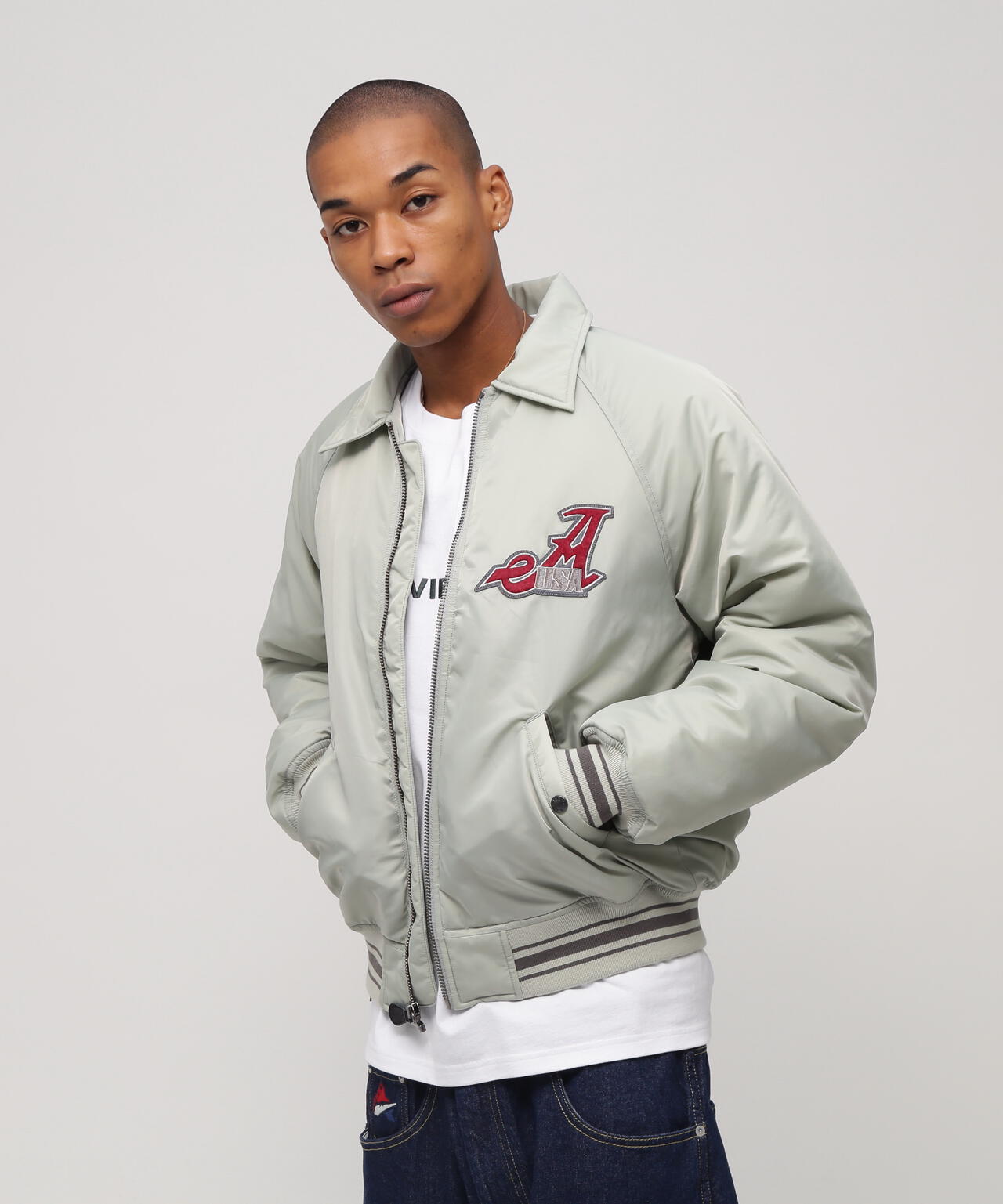 WEB&DEPOT限定》NYLON VARSITY JACKET | AVIREX（アヴィレックス