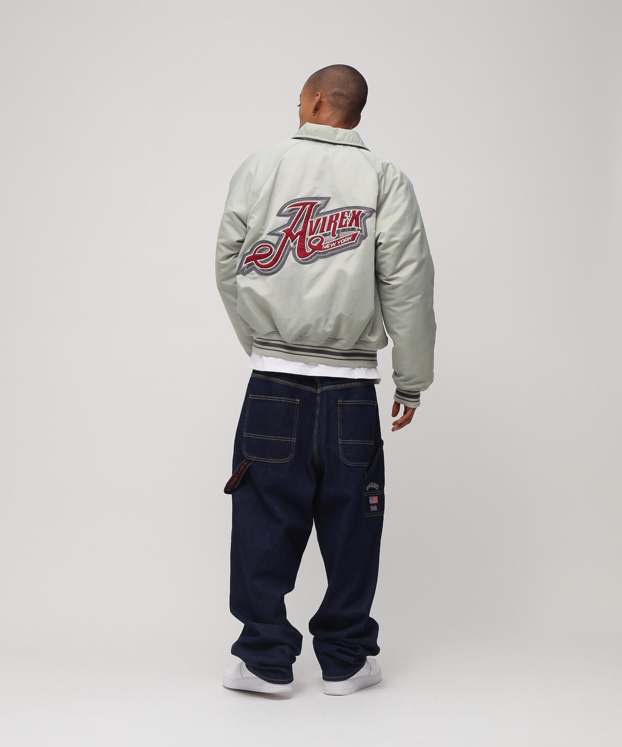 WEB&DEPOT限定》NYLON VARSITY JACKET | AVIREX（アヴィレックス