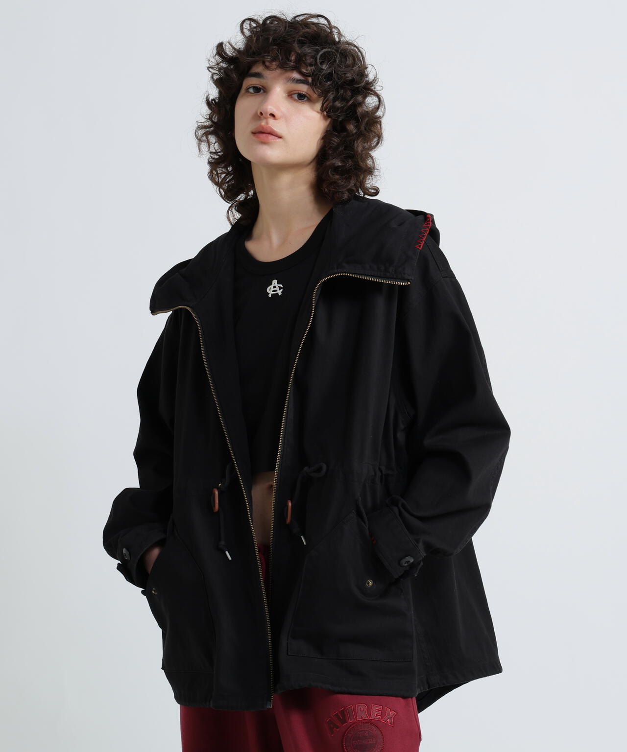 WOMAN》CUSTOM M-51 FADE WASH JACKET/カスタムM-51フェイド