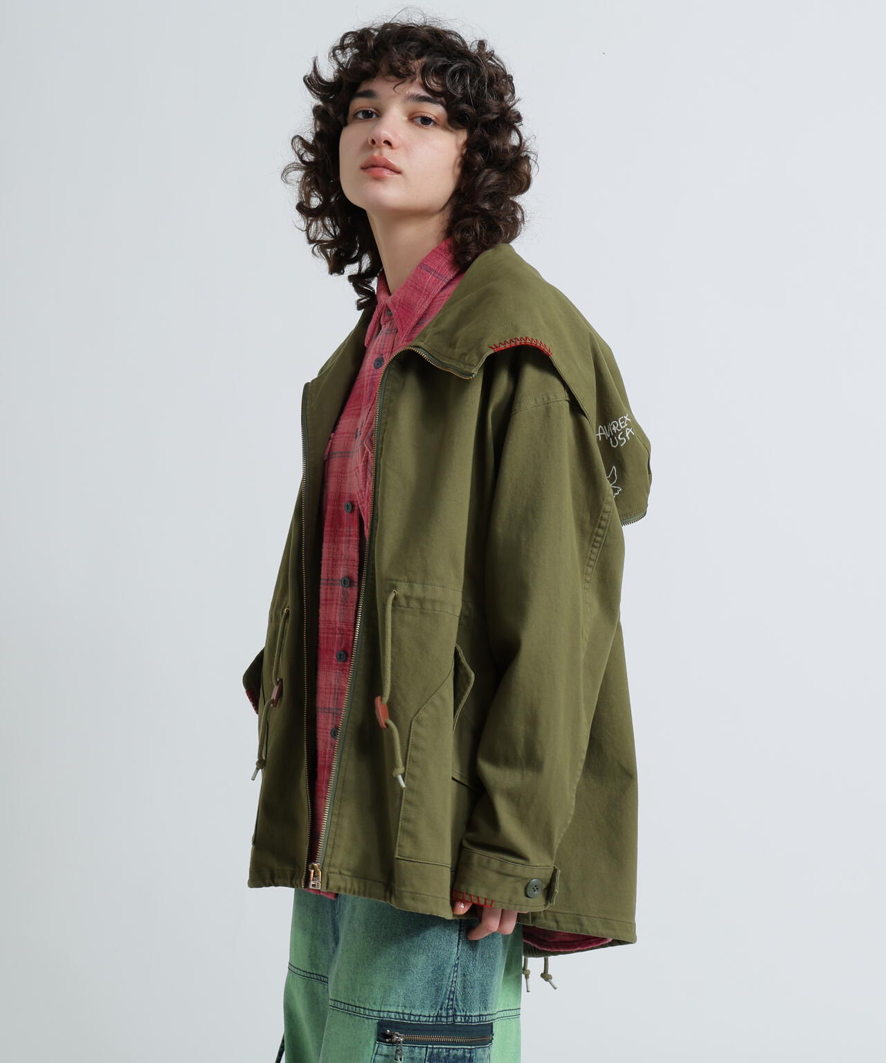 WOMAN》CUSTOM M-51 FADE WASH JACKET/カスタムM-51フェイドジャケット