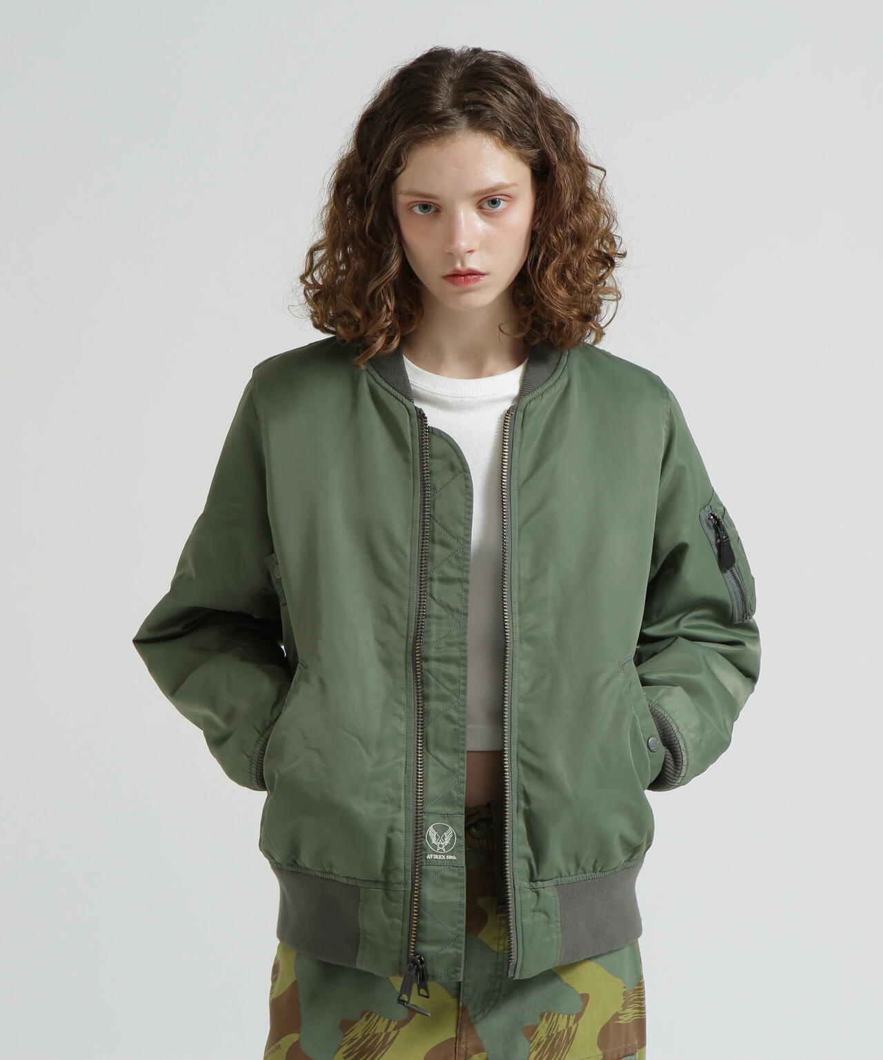 WOMAN/直営店限定》WASHED MA-1 FLYING TIGERS | AVIREX