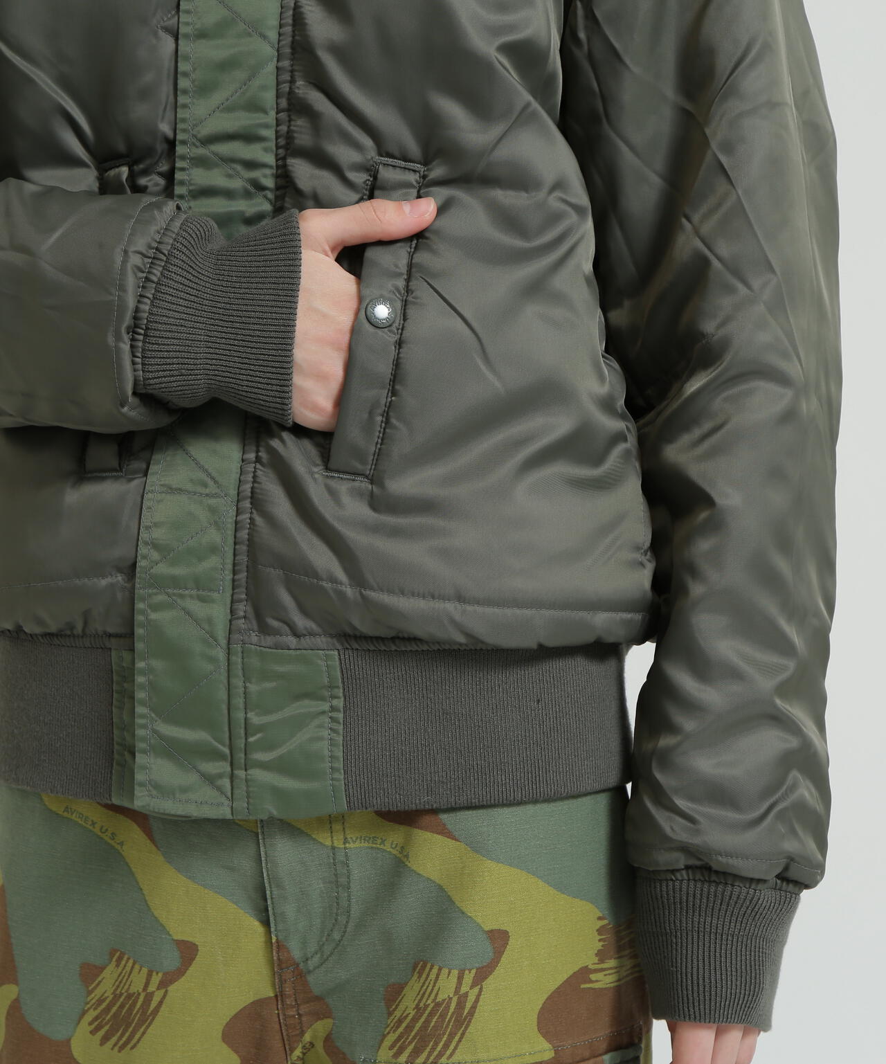 《WOMAN/直営店限定》WASHED MA-1 FLYING TIGERS