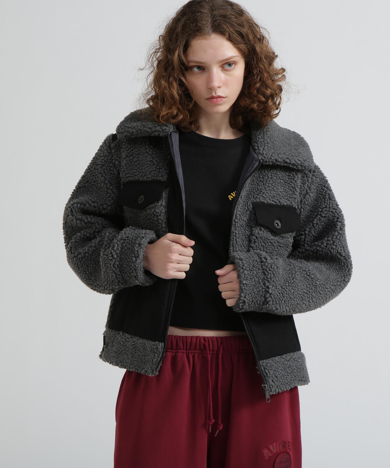 直営店限定》BOA COMBI JACKET/ボアコンビジャケット | AVIREX