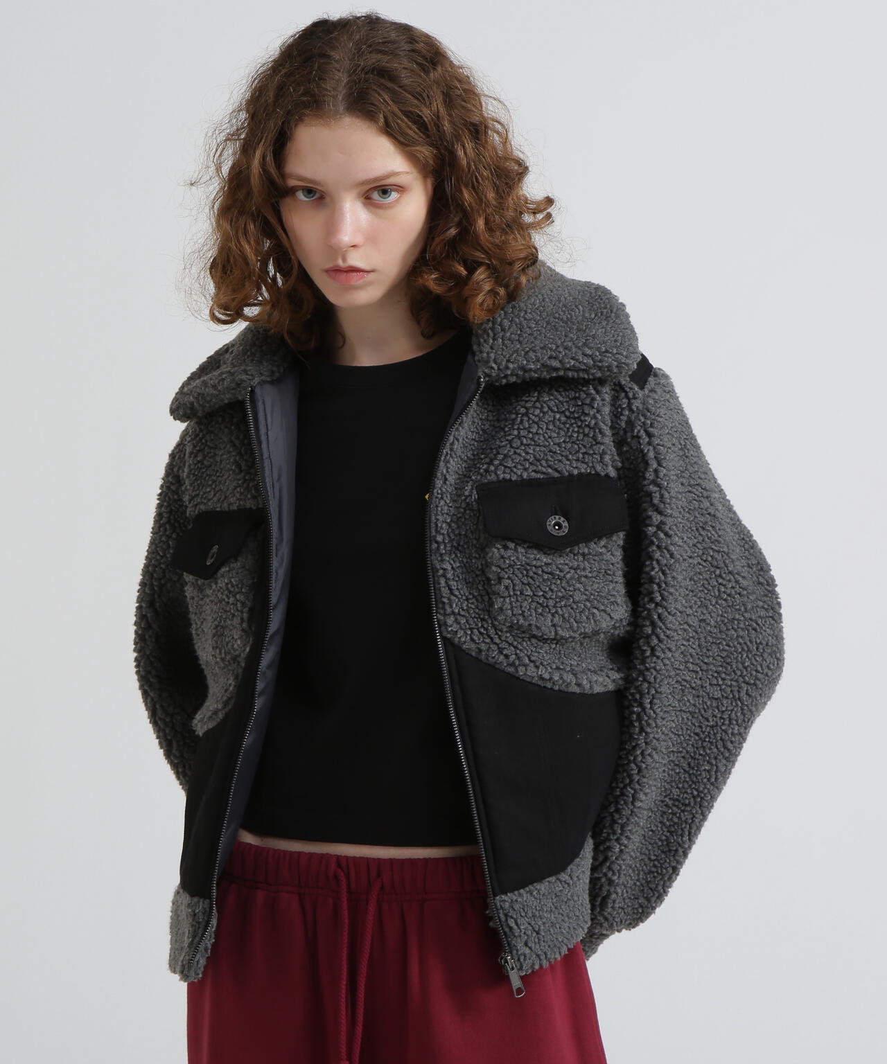 直営店限定》BOA COMBI JACKET/ボアコンビジャケット | AVIREX