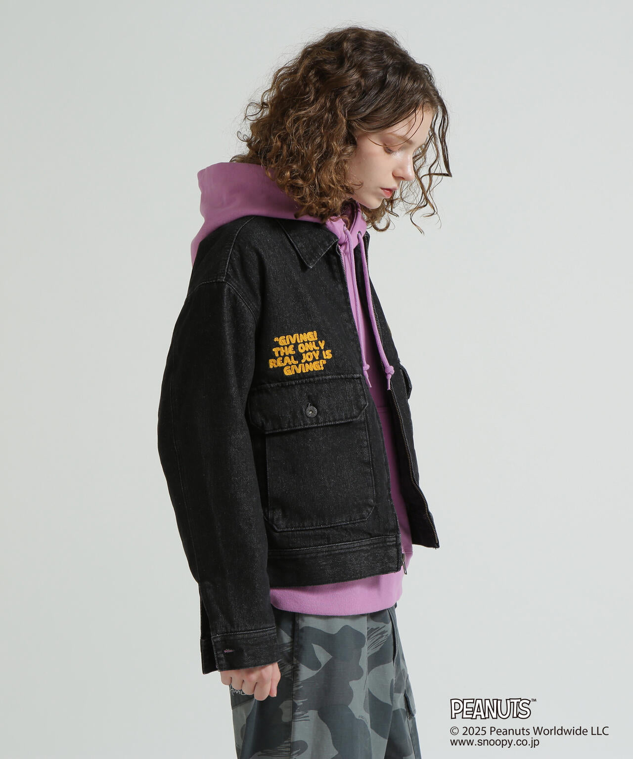 《AVIREX × PEANUTS》DENIM WORK JACKET / デニムワークジャケット / ピーナッツ / アヴィレックス