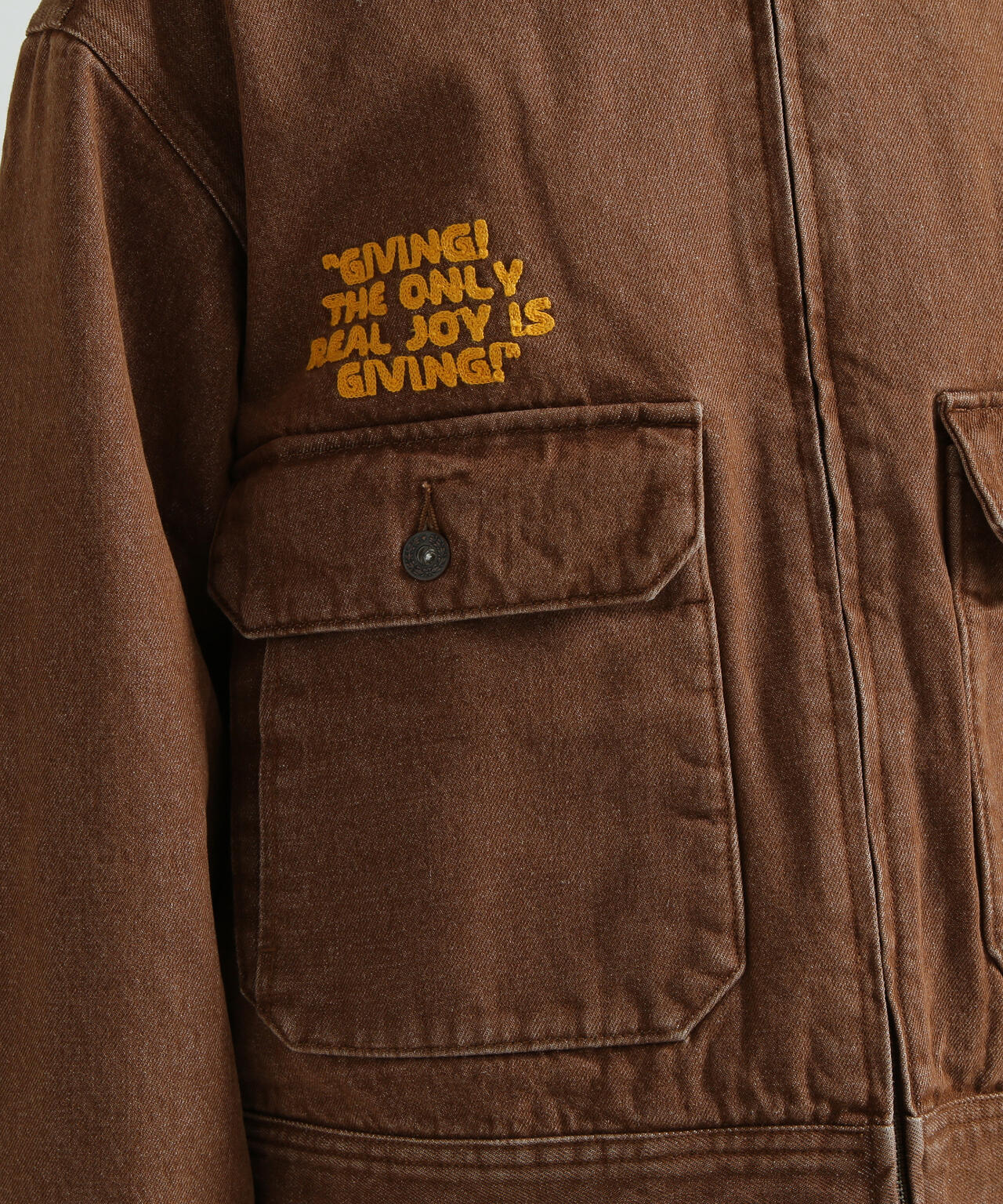 《AVIREX × PEANUTS》DENIM WORK JACKET / デニムワークジャケット / ピーナッツ / アヴィレックス