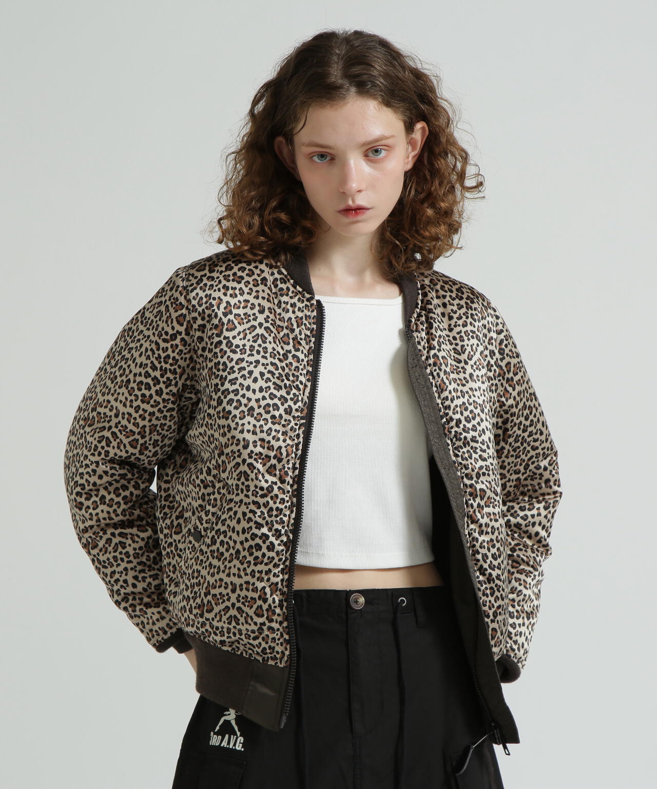 WOMAN》LEOPARD LOGO MA-1 | AVIREX（アヴィレックス） ｜【公式】通販