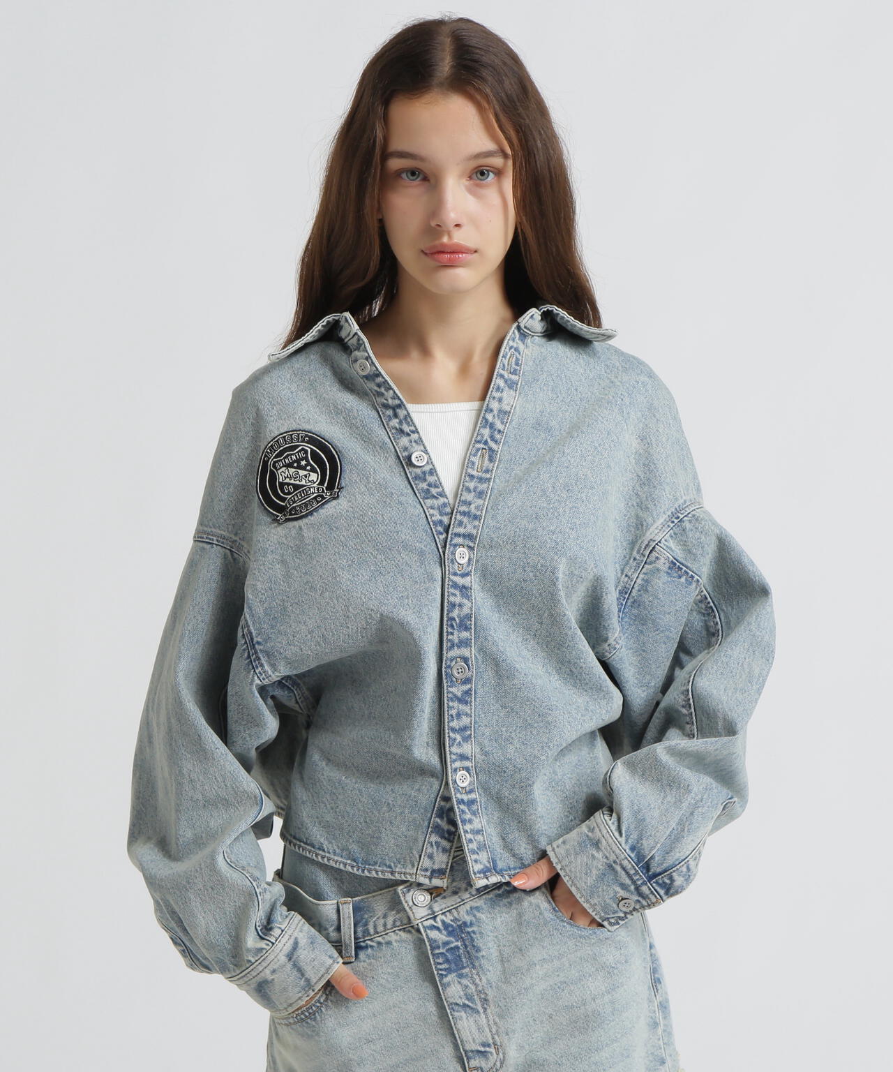 《AVIREX×MOUSSY》DENIM SHIRT JACKET