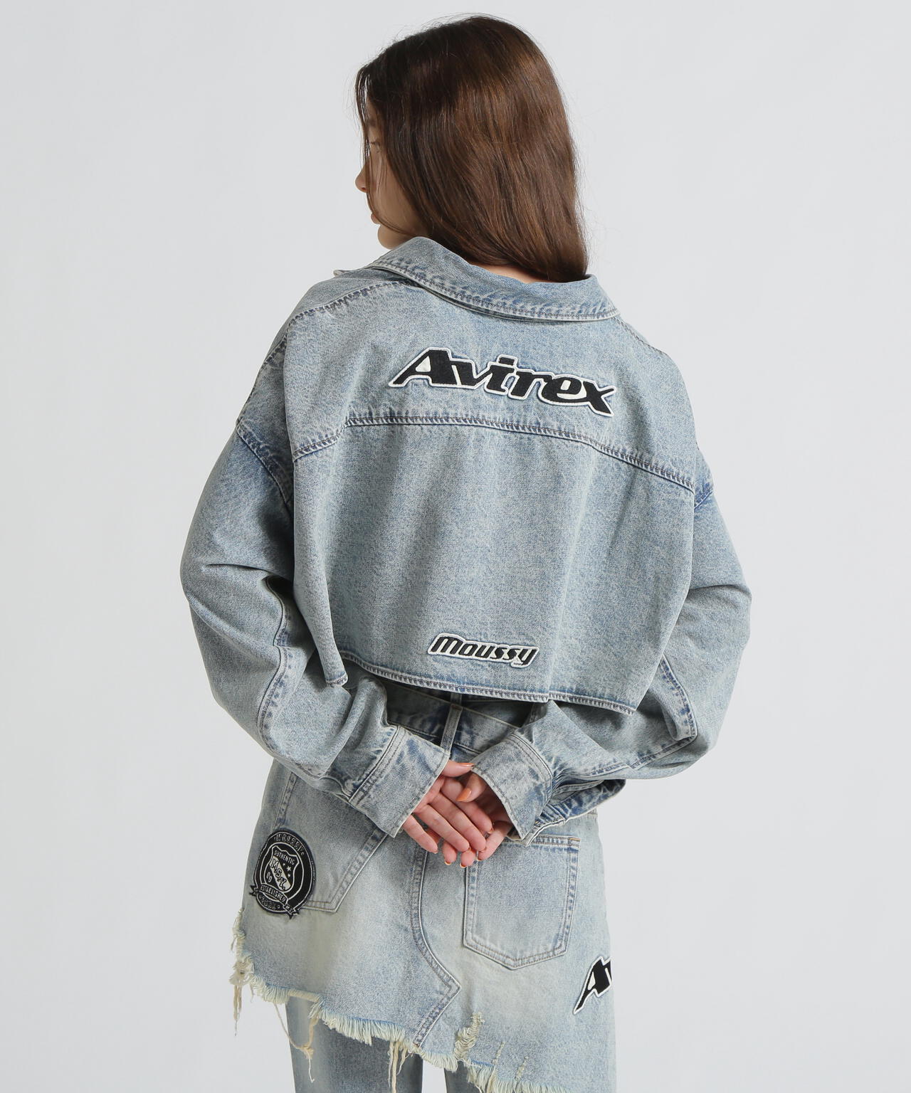 《AVIREX×MOUSSY》DENIM SHIRT JACKET