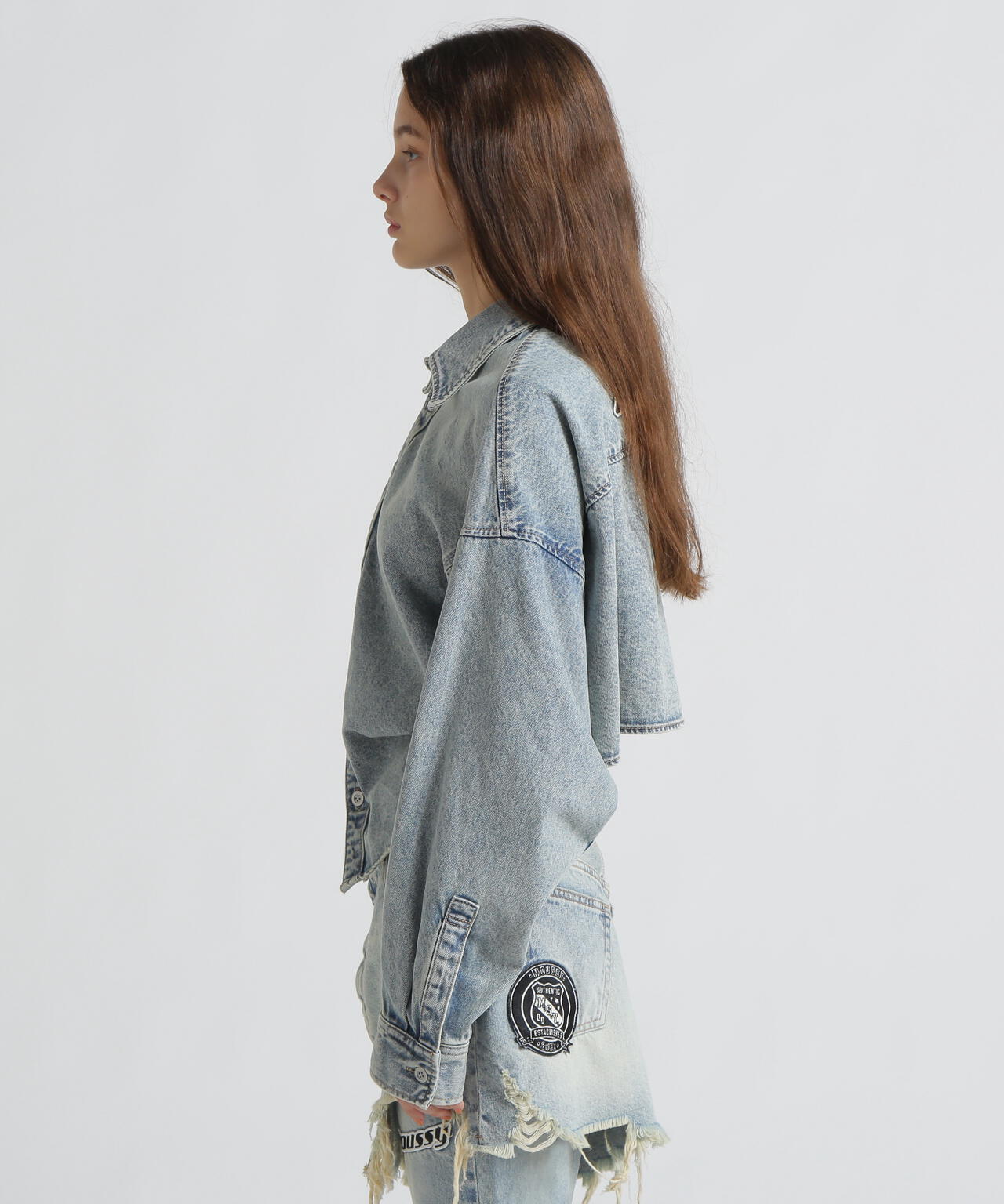 《AVIREX×MOUSSY》DENIM SHIRT JACKET