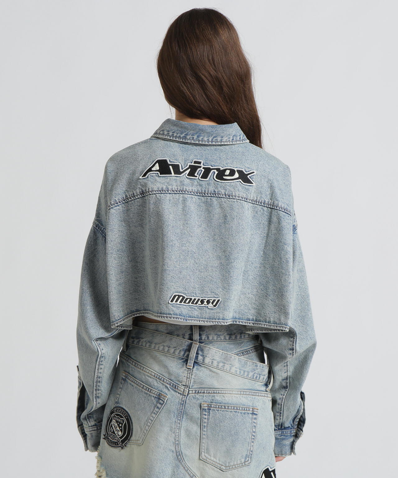 《AVIREX×MOUSSY》DENIM SHIRT JACKET