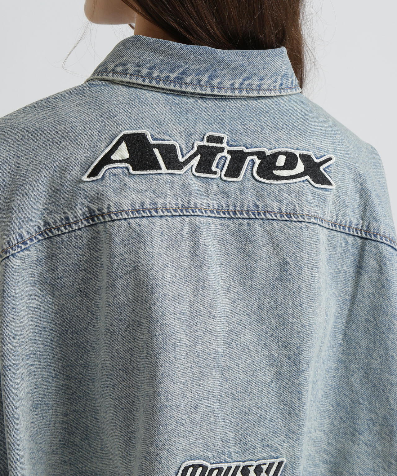 《AVIREX×MOUSSY》DENIM SHIRT JACKET