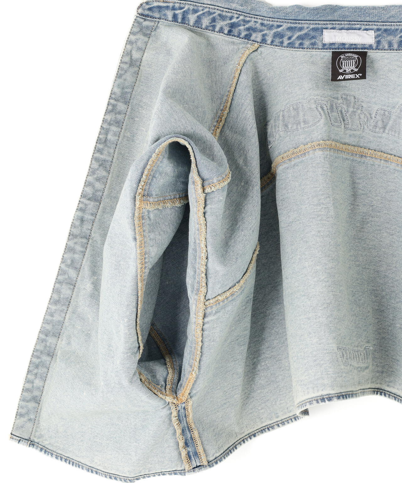 《AVIREX×MOUSSY》DENIM SHIRT JACKET